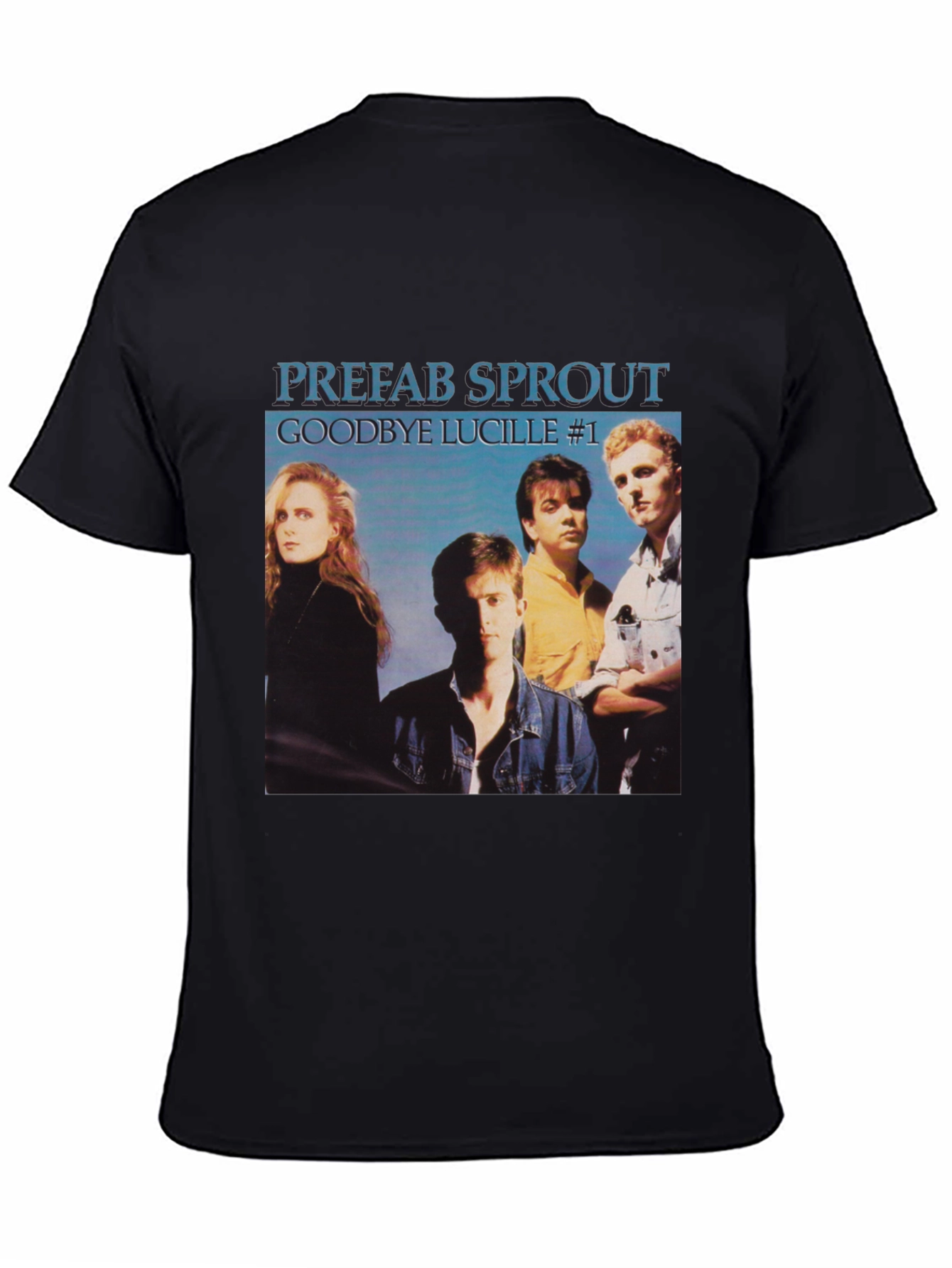 Prefab Sprout Goodbye Lucille #1 Black T-Shirt