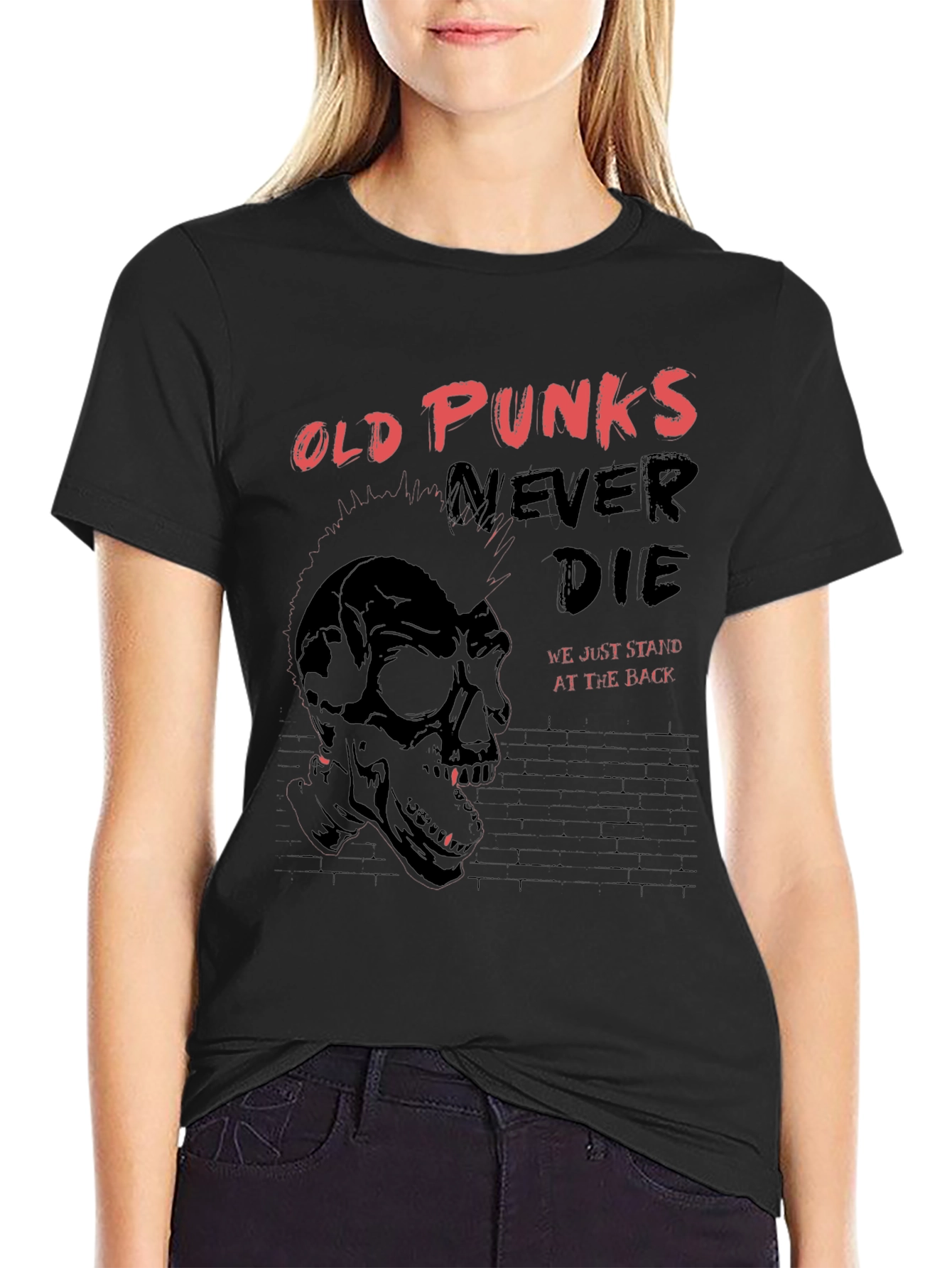 Old Punks Never Die Graphic T-Shirt
