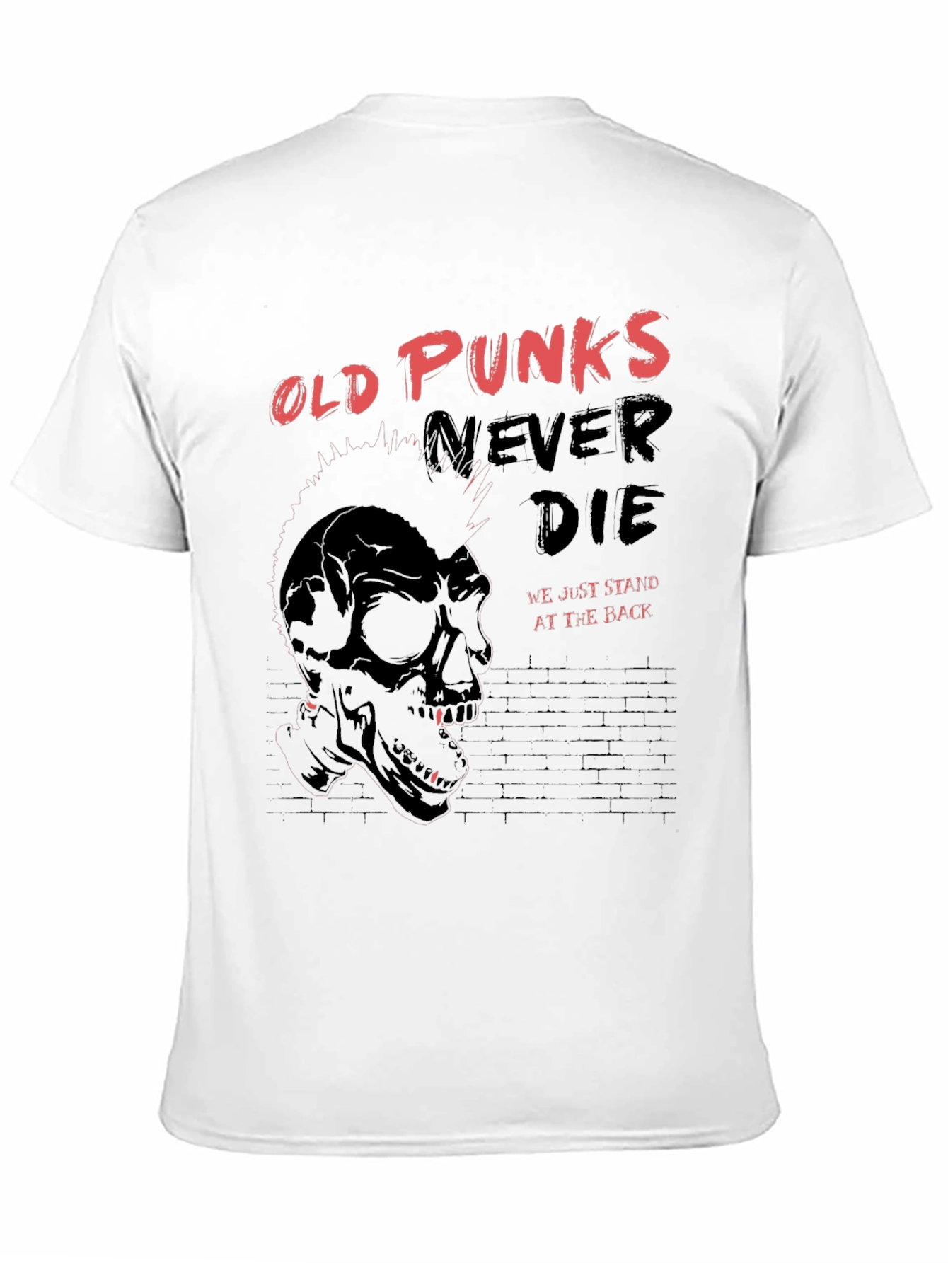 Old Punks Never Die Graphic T-Shirt