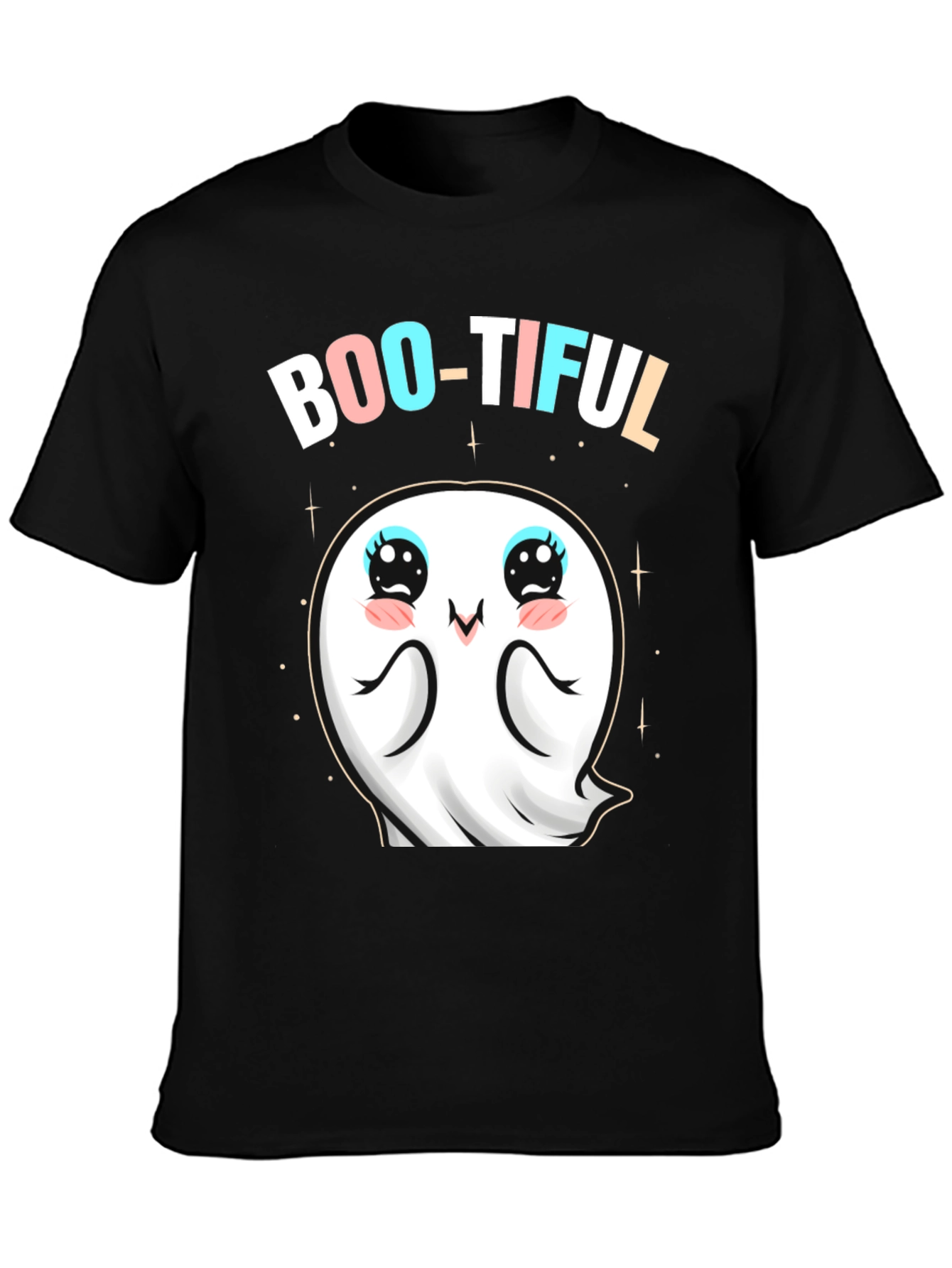 Boo-Tiful Ghost T-Shirt - Cute Halloween Apparel