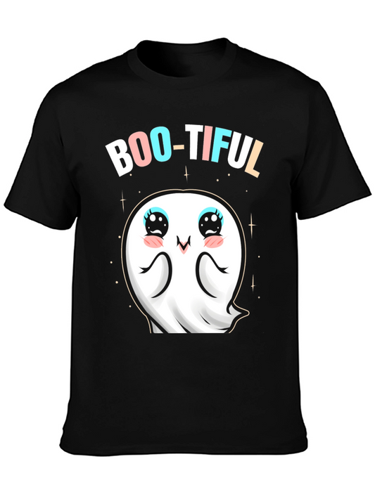 Boo-Tiful Ghost T-Shirt - Cute Halloween Apparel