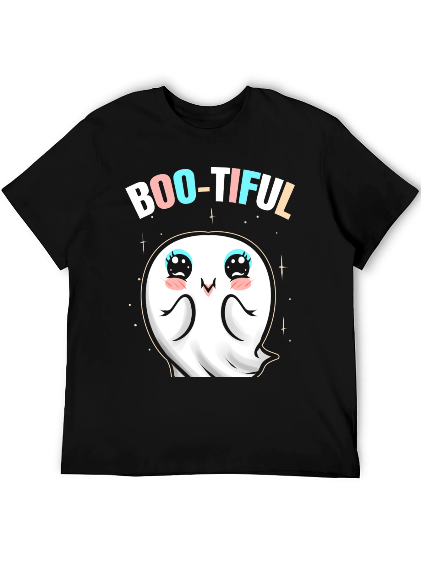 Boo-Tiful Ghost T-Shirt - Cute Halloween Apparel