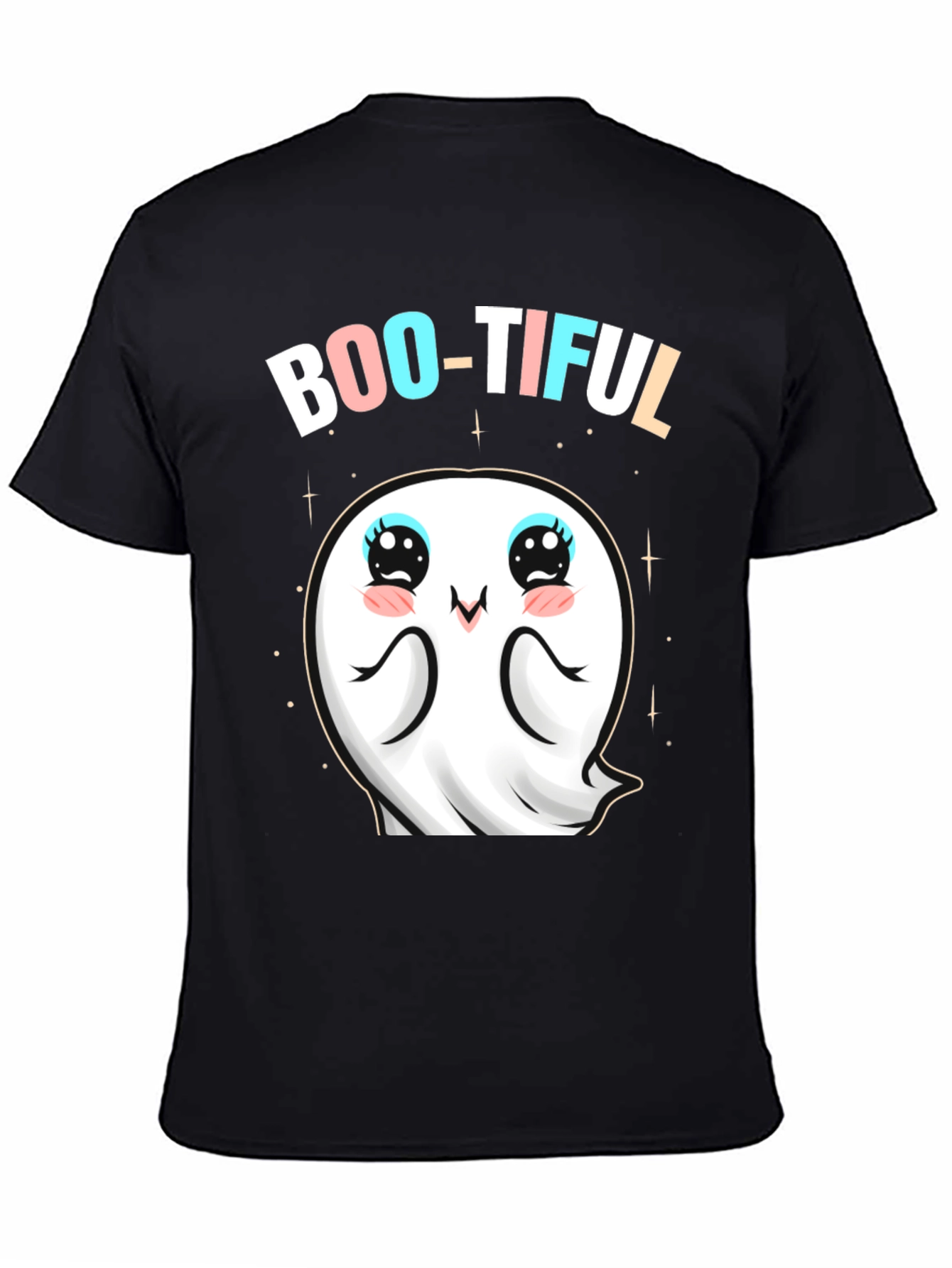 Boo-Tiful Ghost T-Shirt - Cute Halloween Apparel