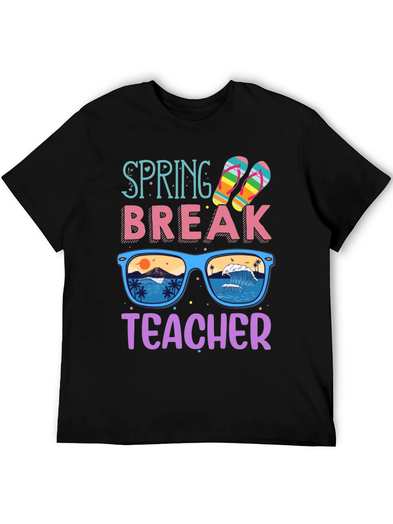 Spring Break Teacher Graphic Tee