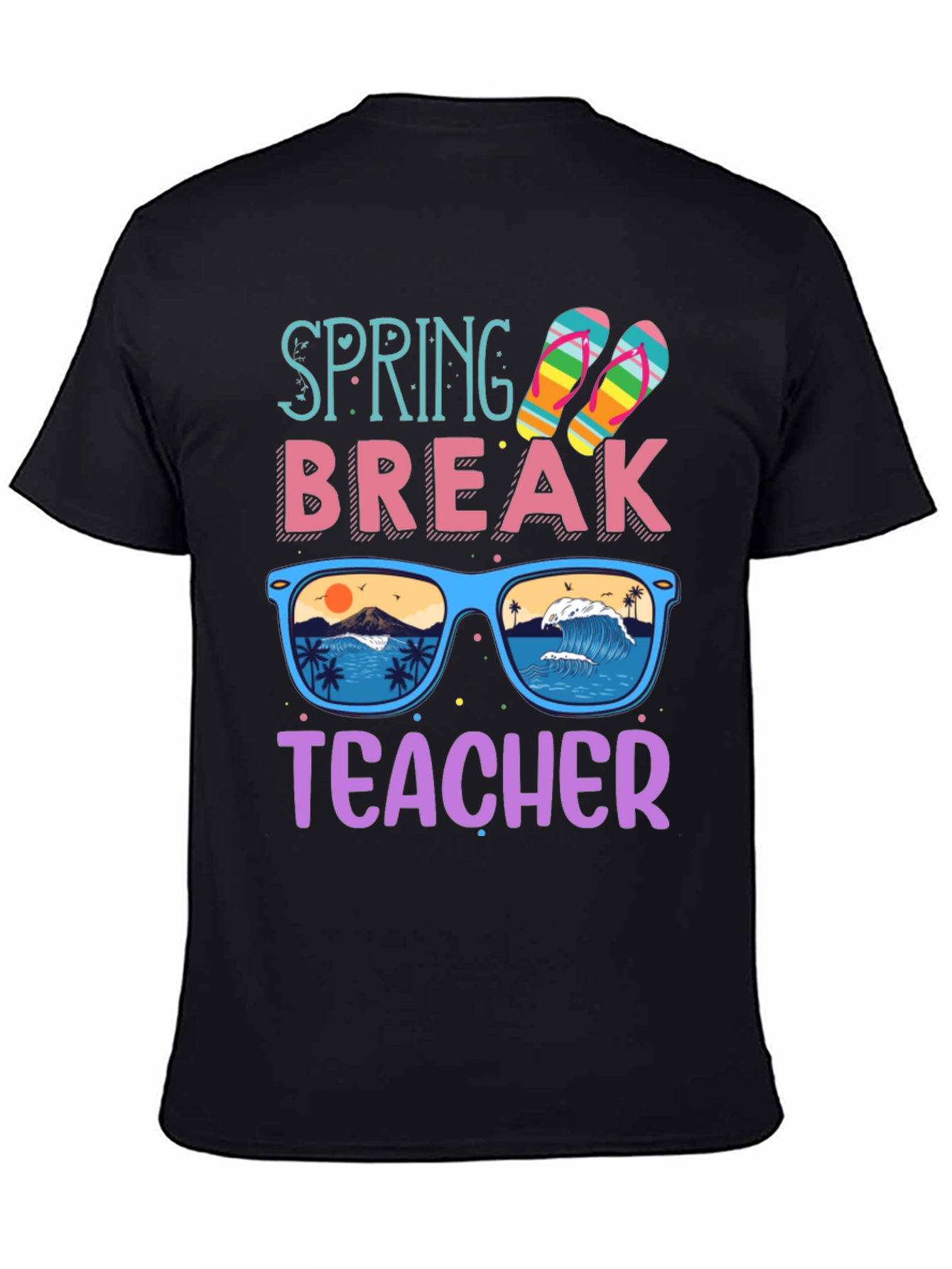 Spring Break Teacher Graphic Tee