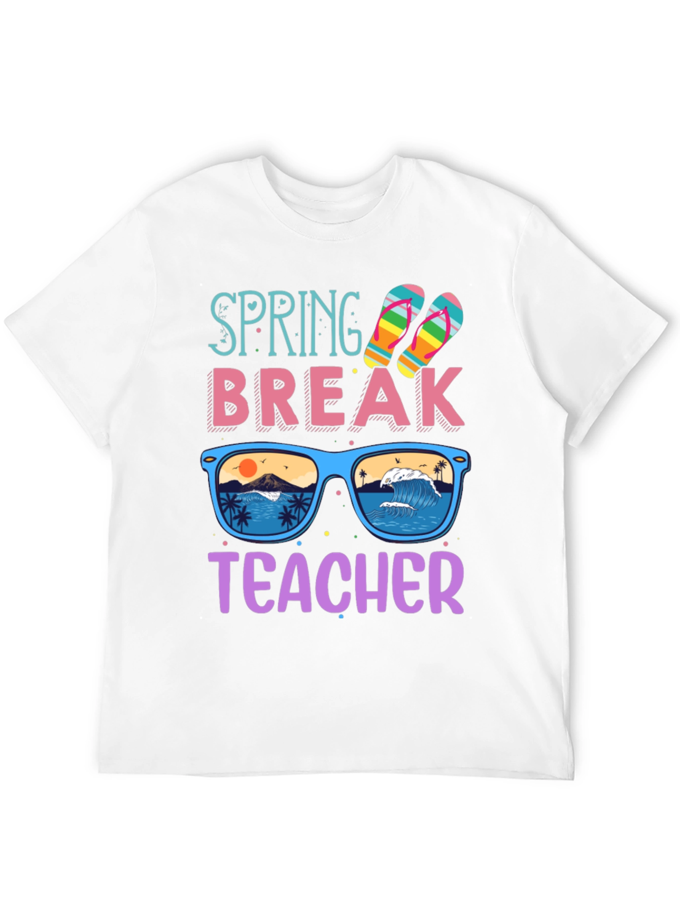 Spring Break Teacher Graphic Tee
