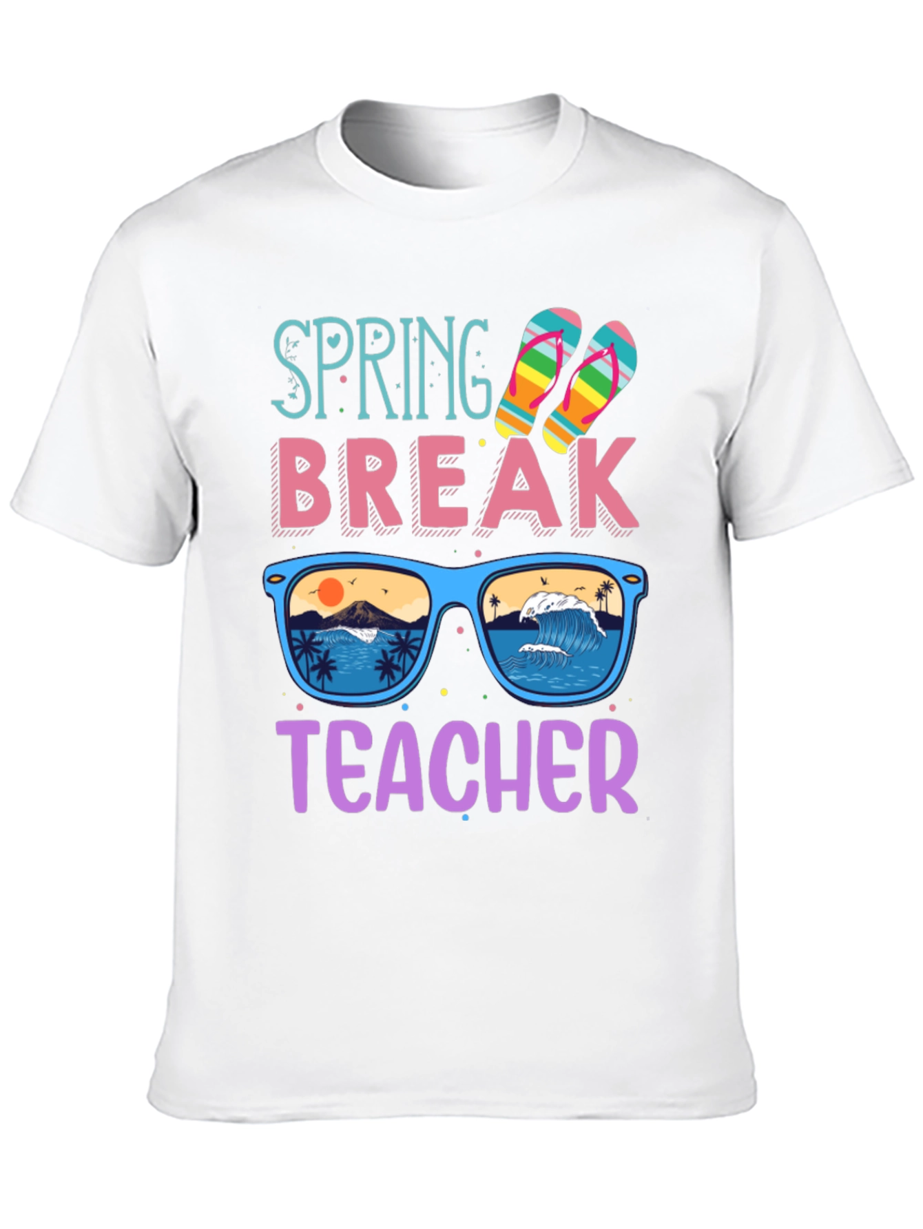 Spring Break Teacher Graphic Tee