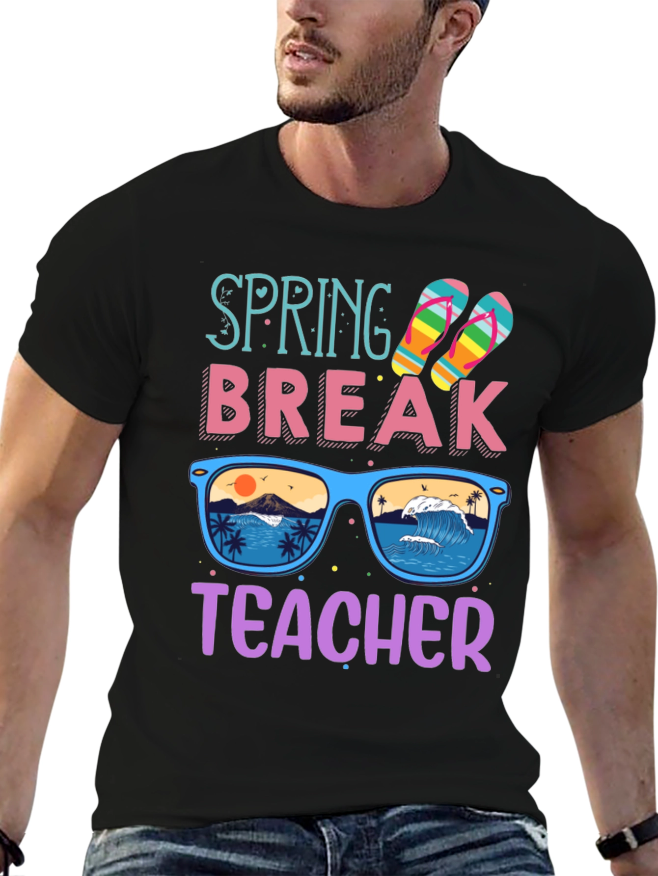 Spring Break Teacher Graphic Tee