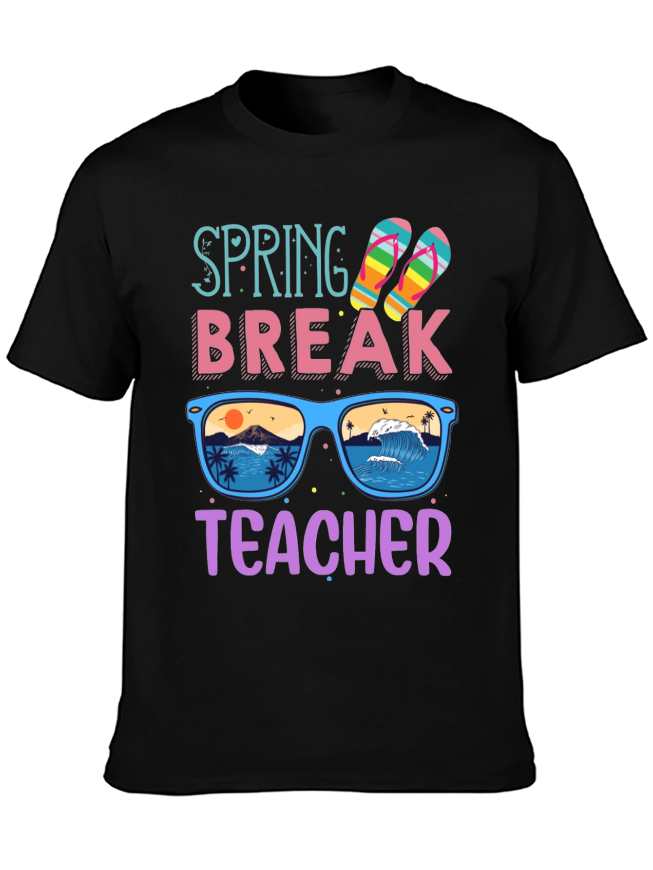 Spring Break Teacher Graphic Tee