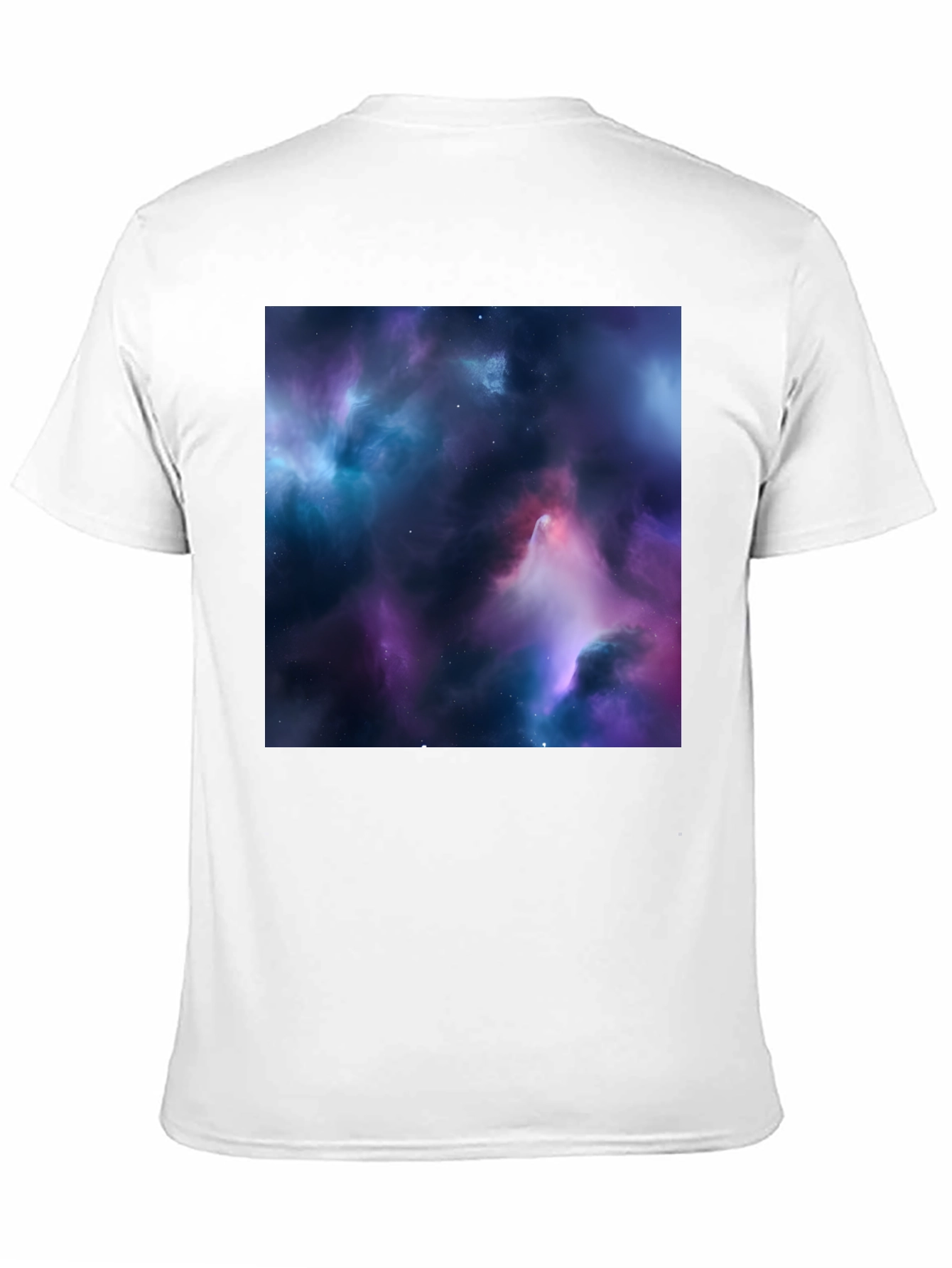 Nebula Print Black T-Shirt