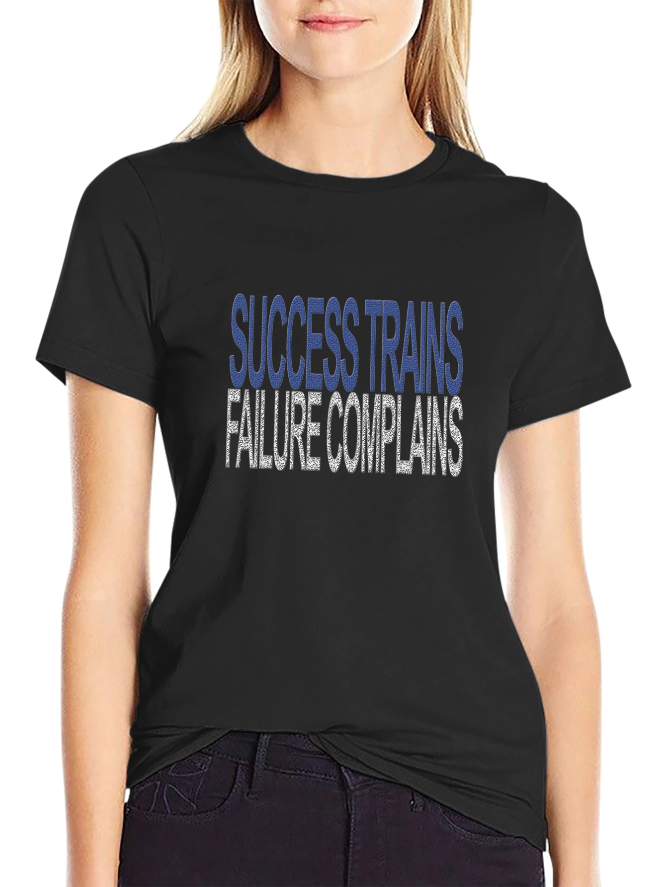 Success Trains T-Shirt - Motivational Graphic Tee