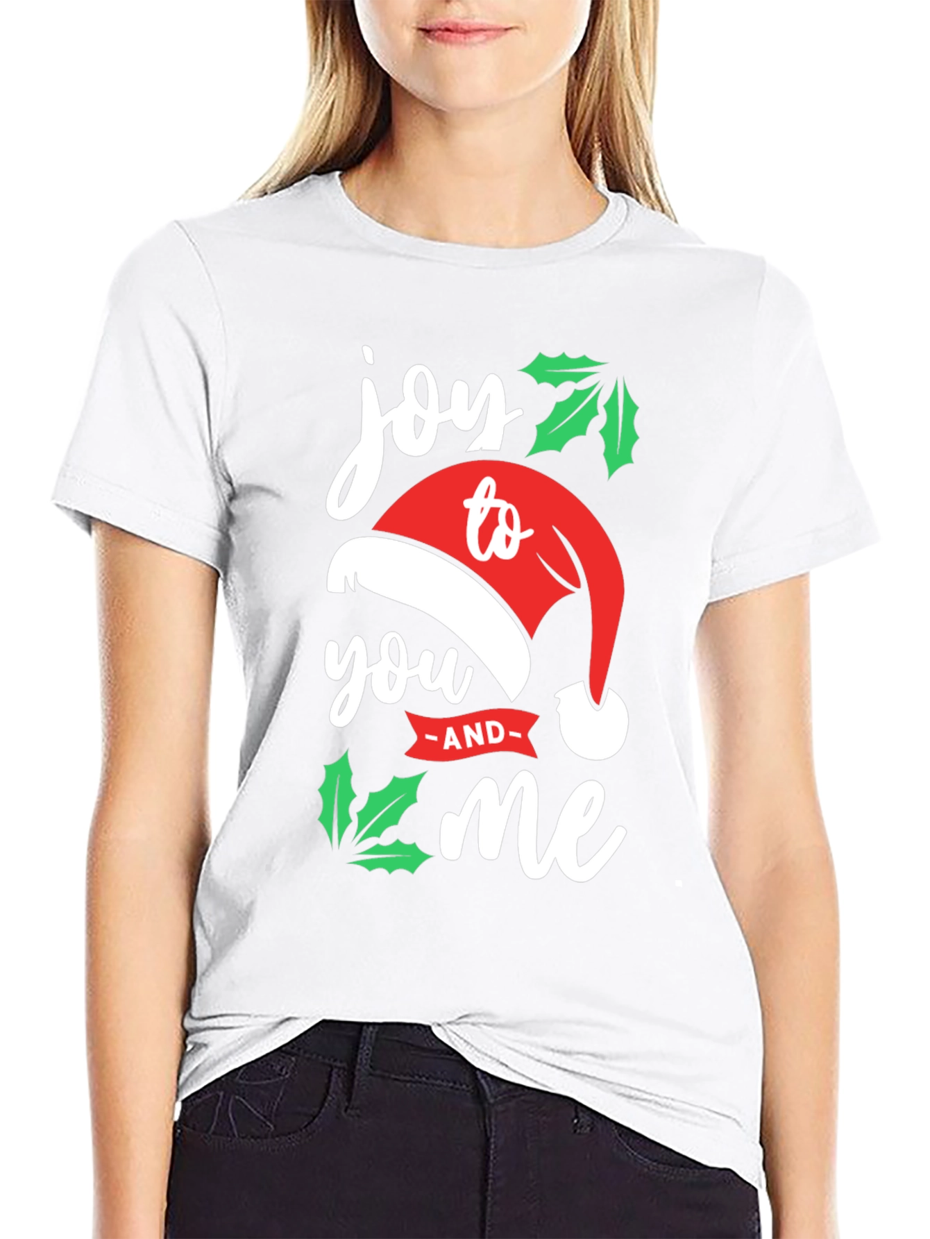 Festive Joy to You and Me Graphic Tee