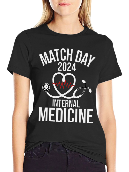 Match Day 2024 Internal Medicine Doctor T-Shirt