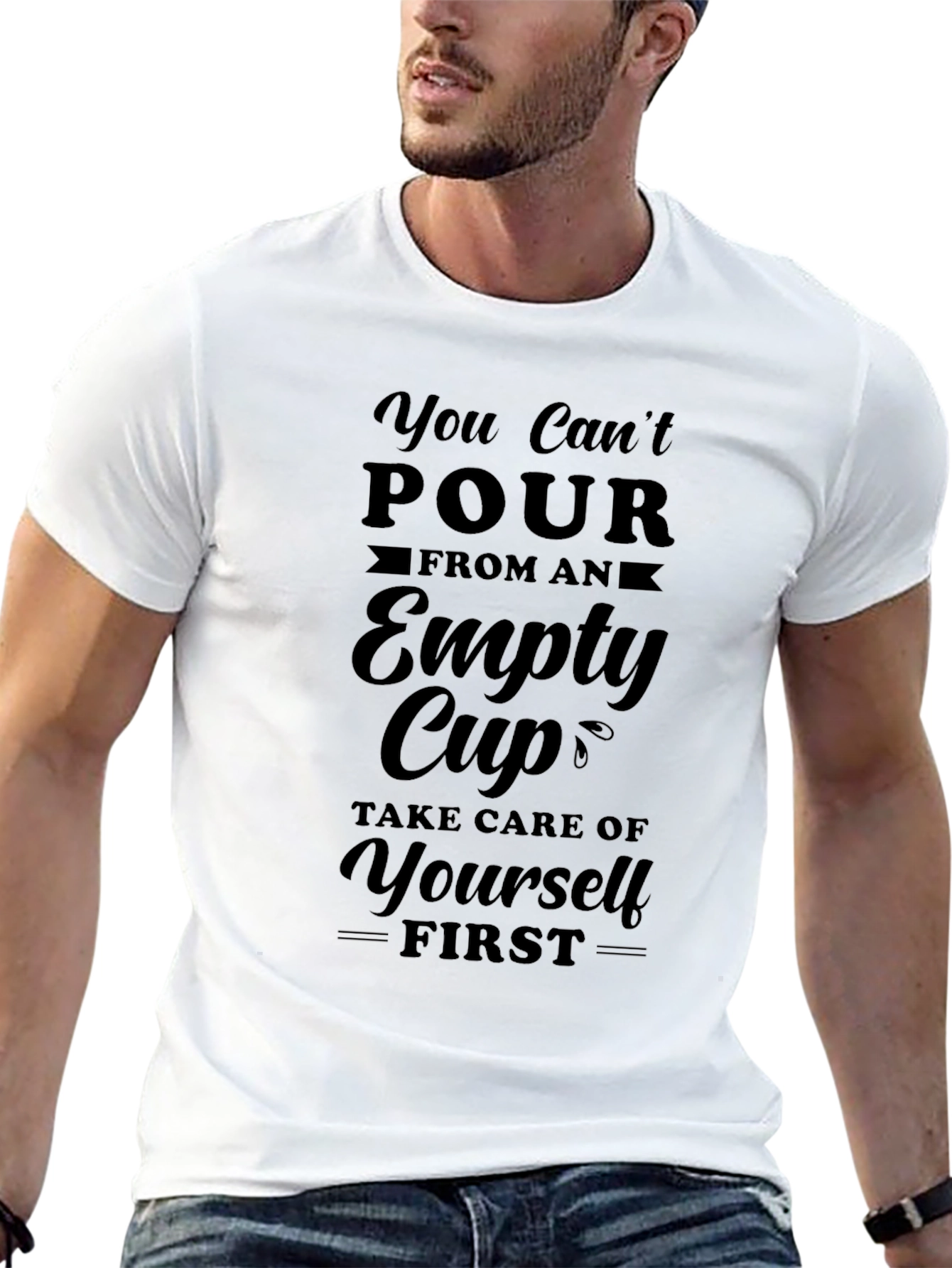 Empowerment T-Shirt: Empty Cup Design