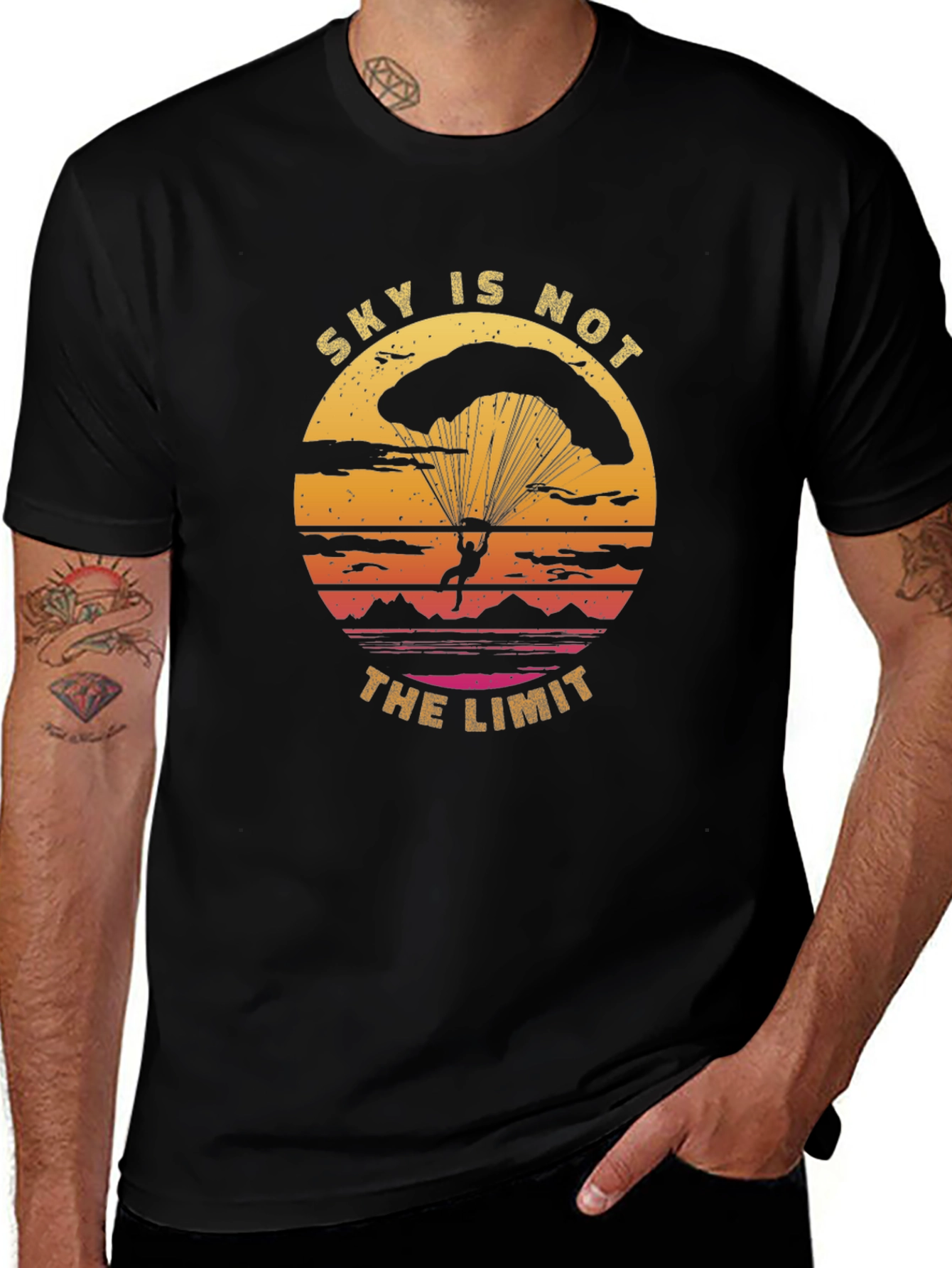 Sky Is Not The Limit Graphic T-Shirt