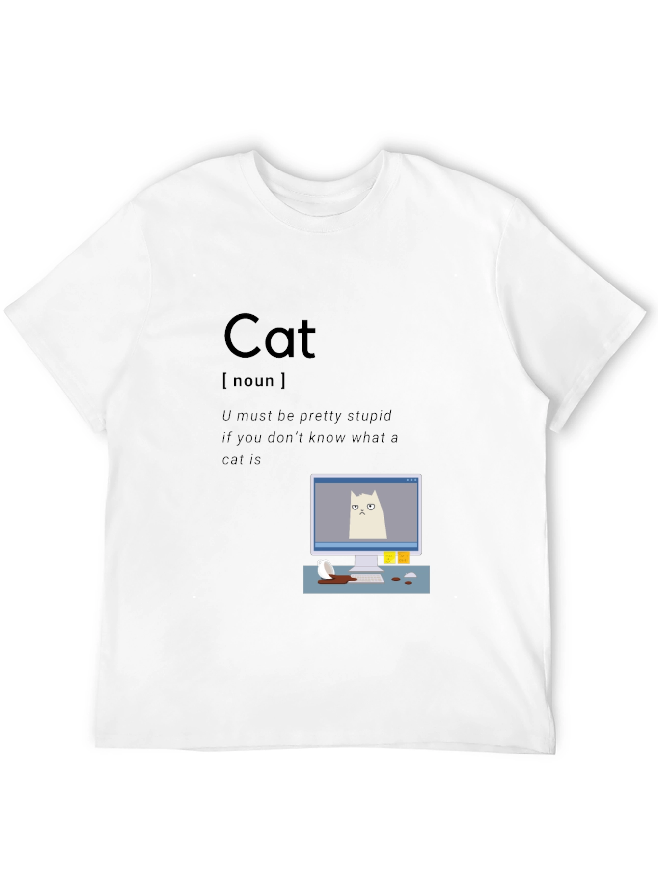 Cat Definition T-Shirt - Funny Sarcastic Tee