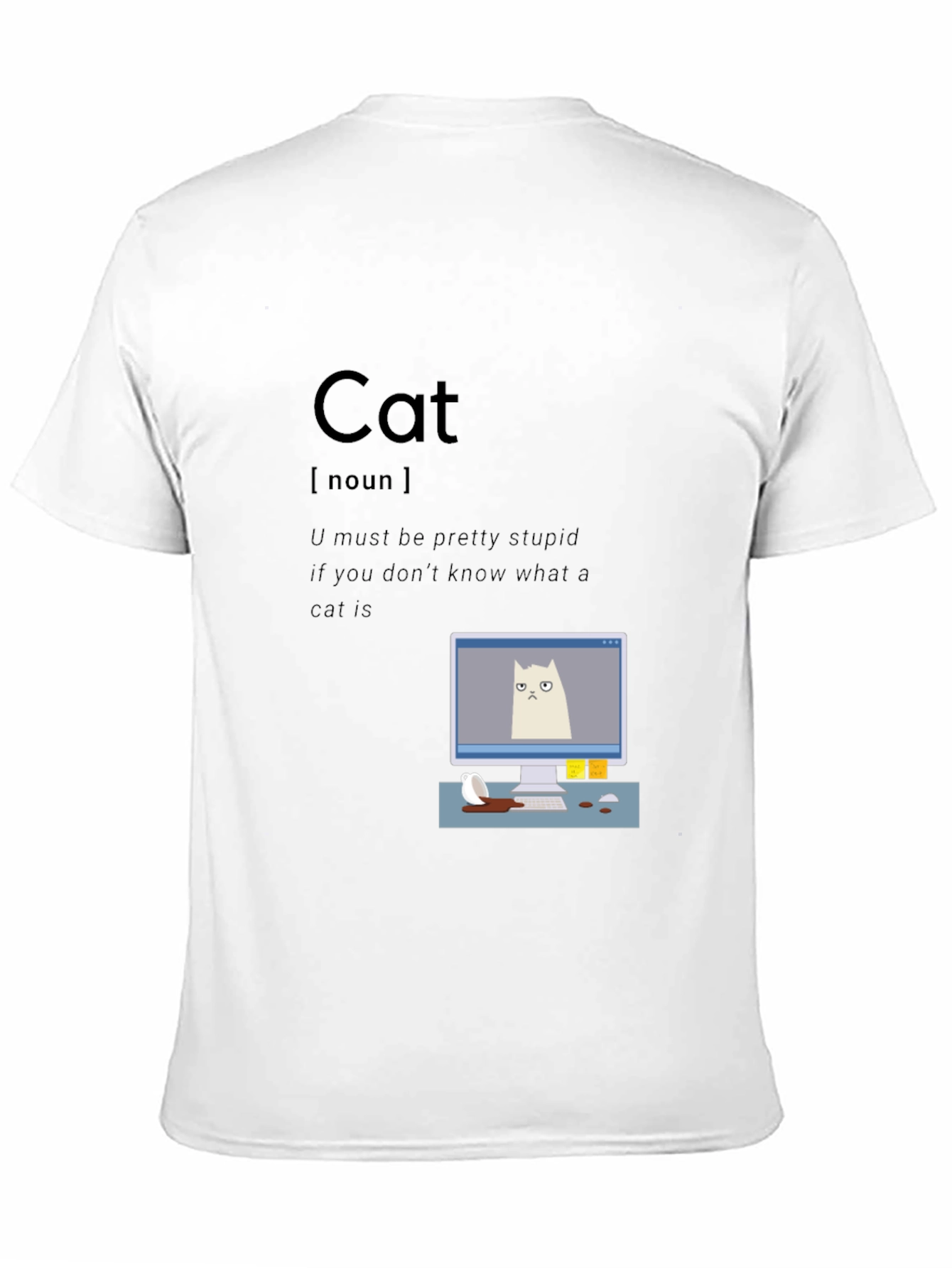 Cat Definition T-Shirt - Funny Sarcastic Tee