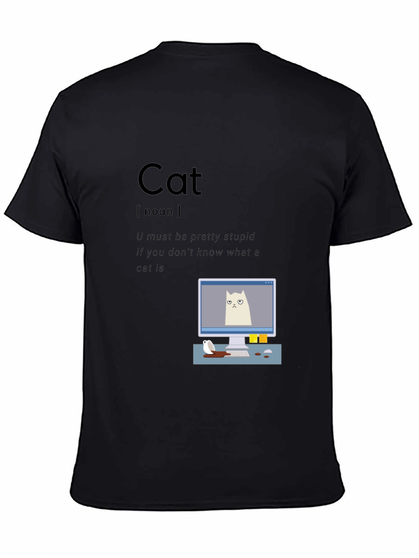 Cat Definition T-Shirt - Funny Sarcastic Tee