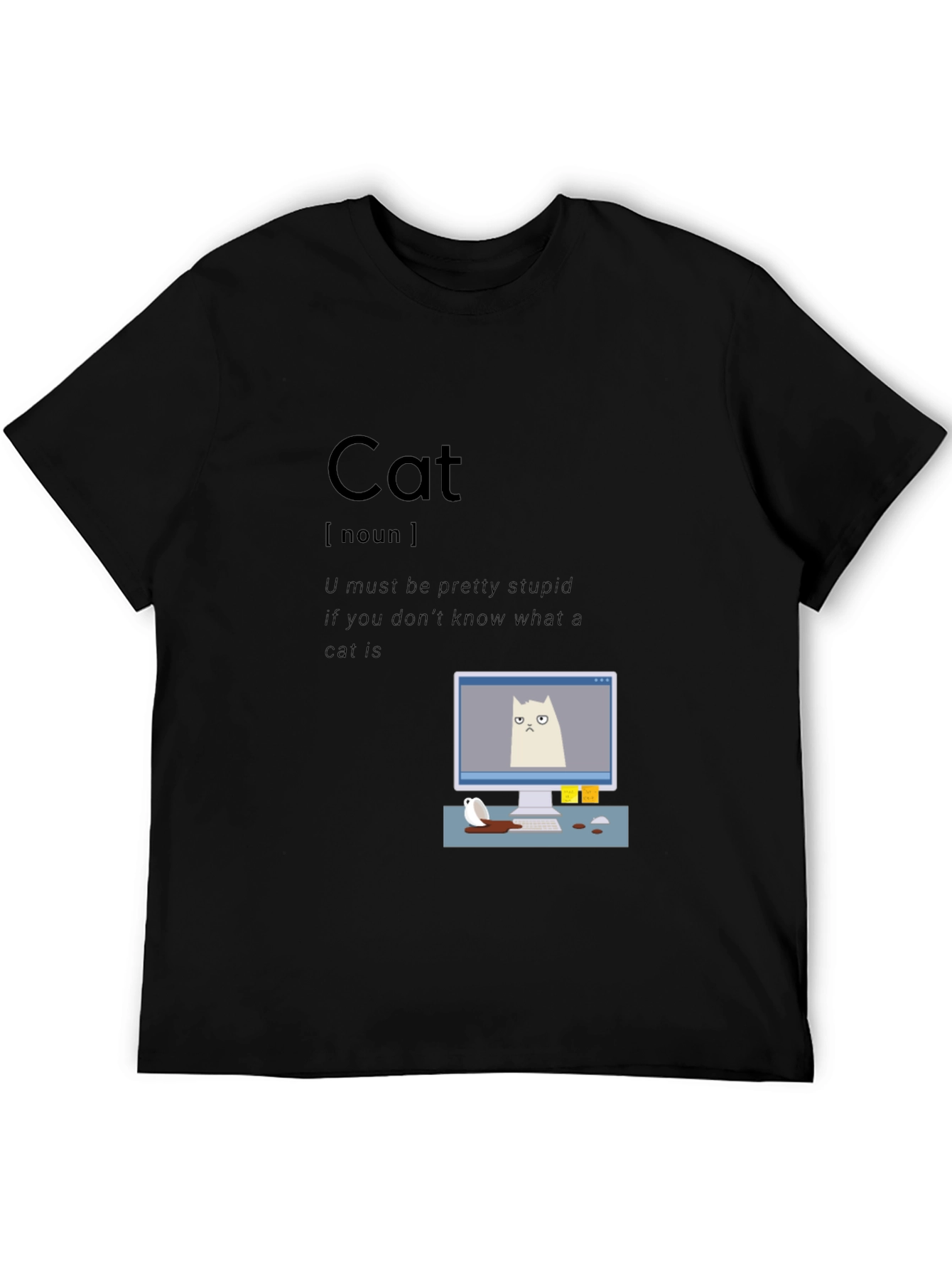 Cat Definition T-Shirt - Funny Sarcastic Tee