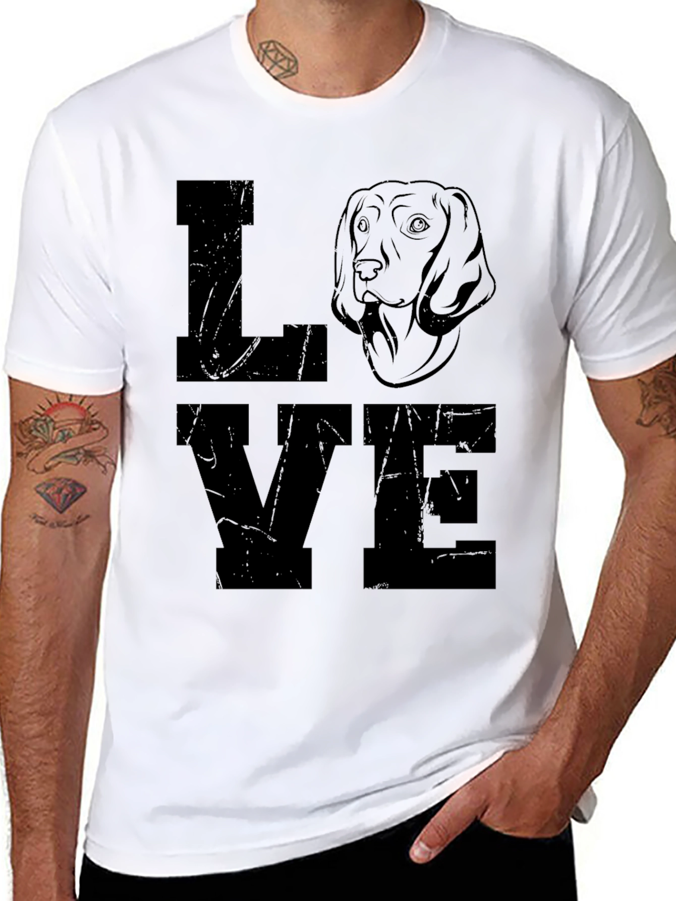 Love Beagle T-Shirt - Dog Lover Tee