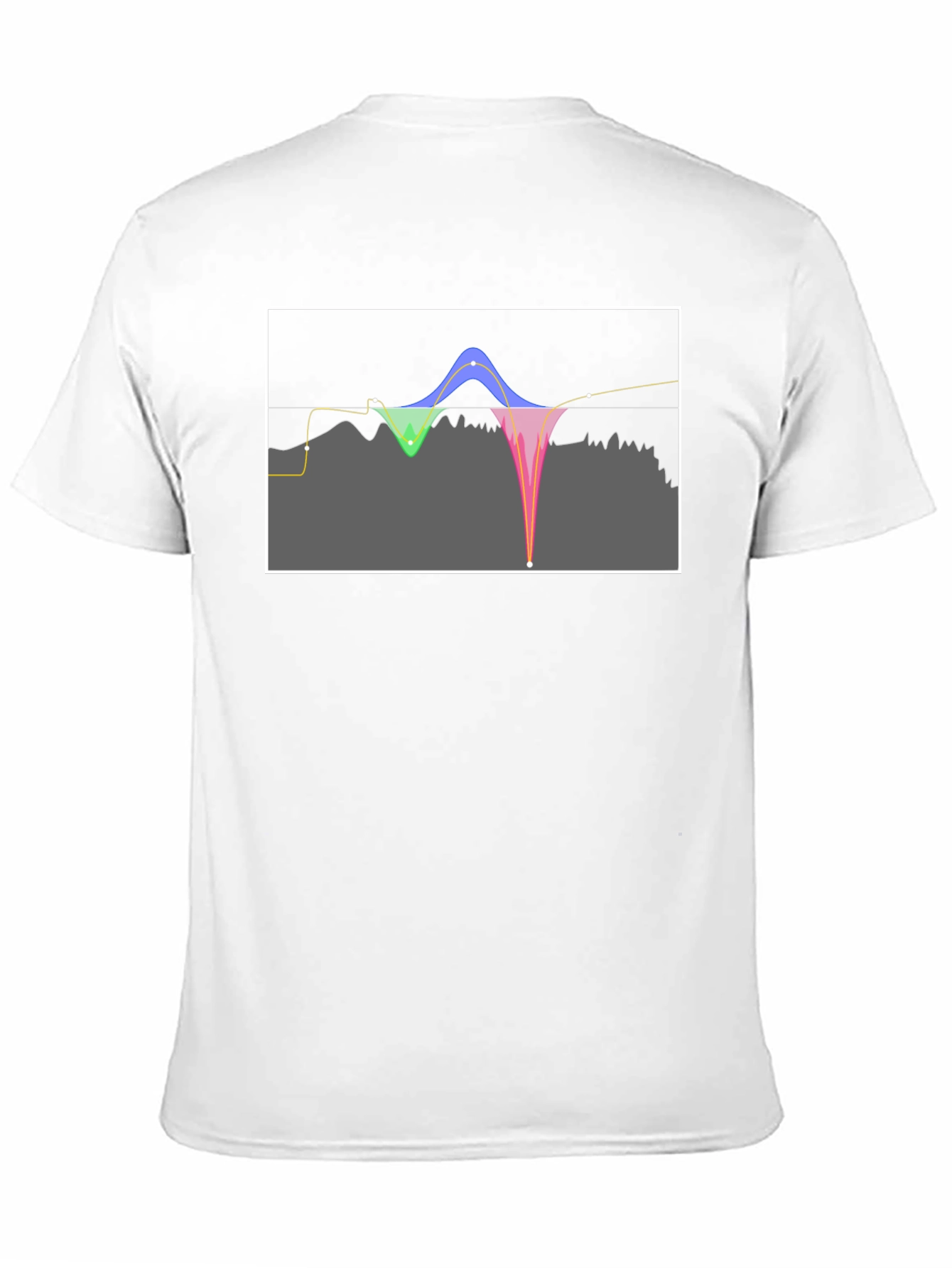 Sound Wave Graphic Tee - Modern Black T-Shirt