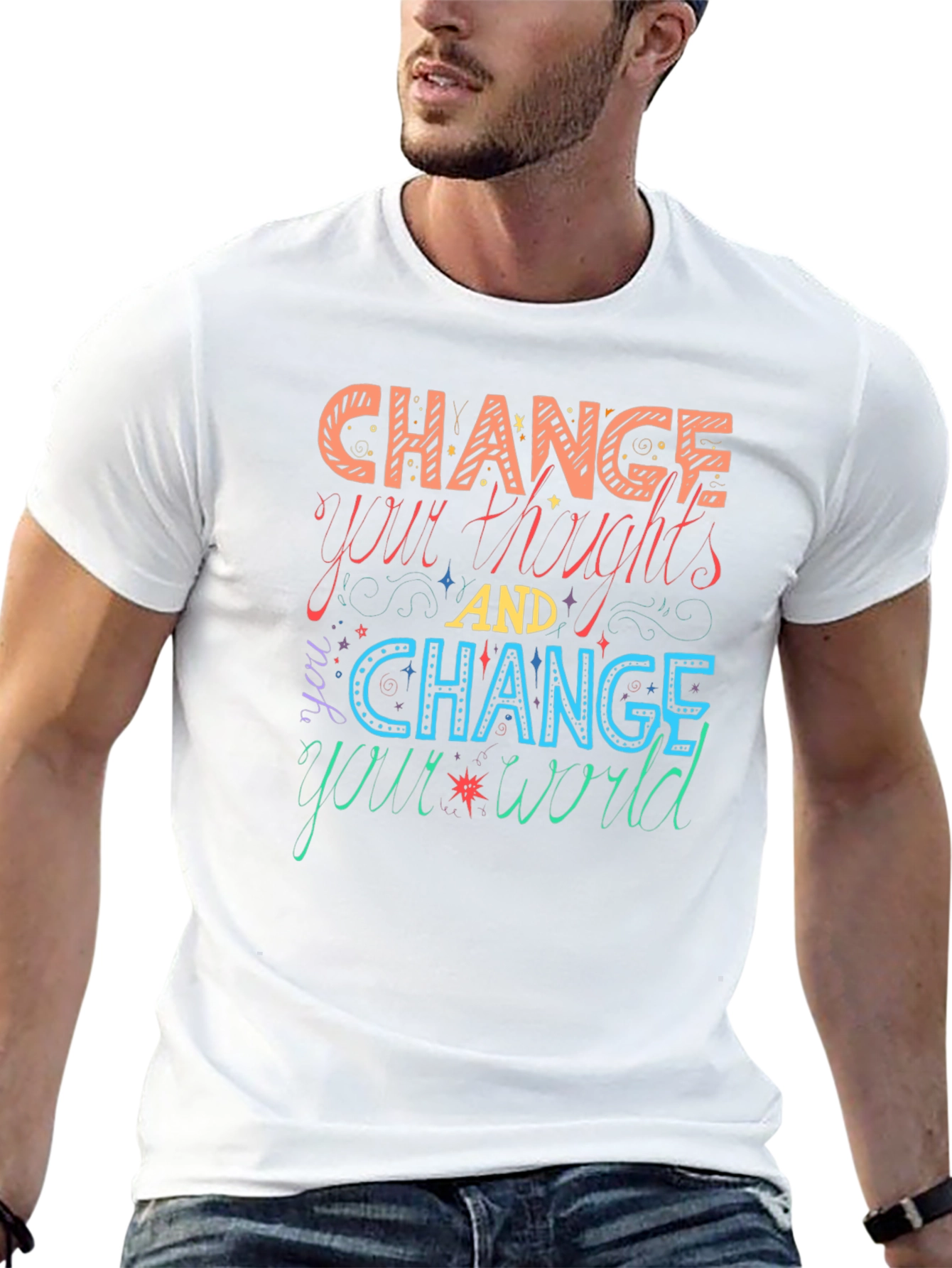 Change Your Thoughts Graphic T-Shirt