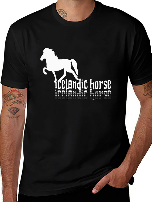 Icelandic Horse Graphic Tee