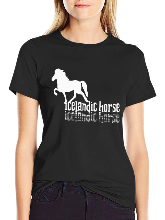 Icelandic Horse Graphic Tee