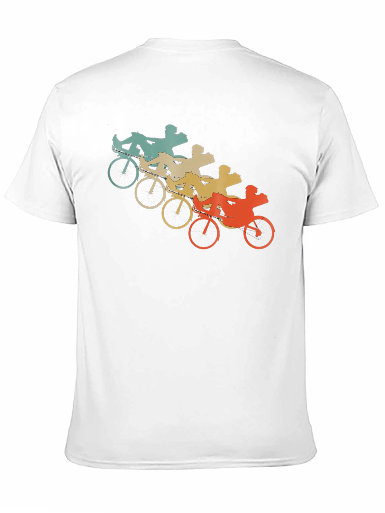 Recumbent Bike T-Shirt - Retro Cycling Tee