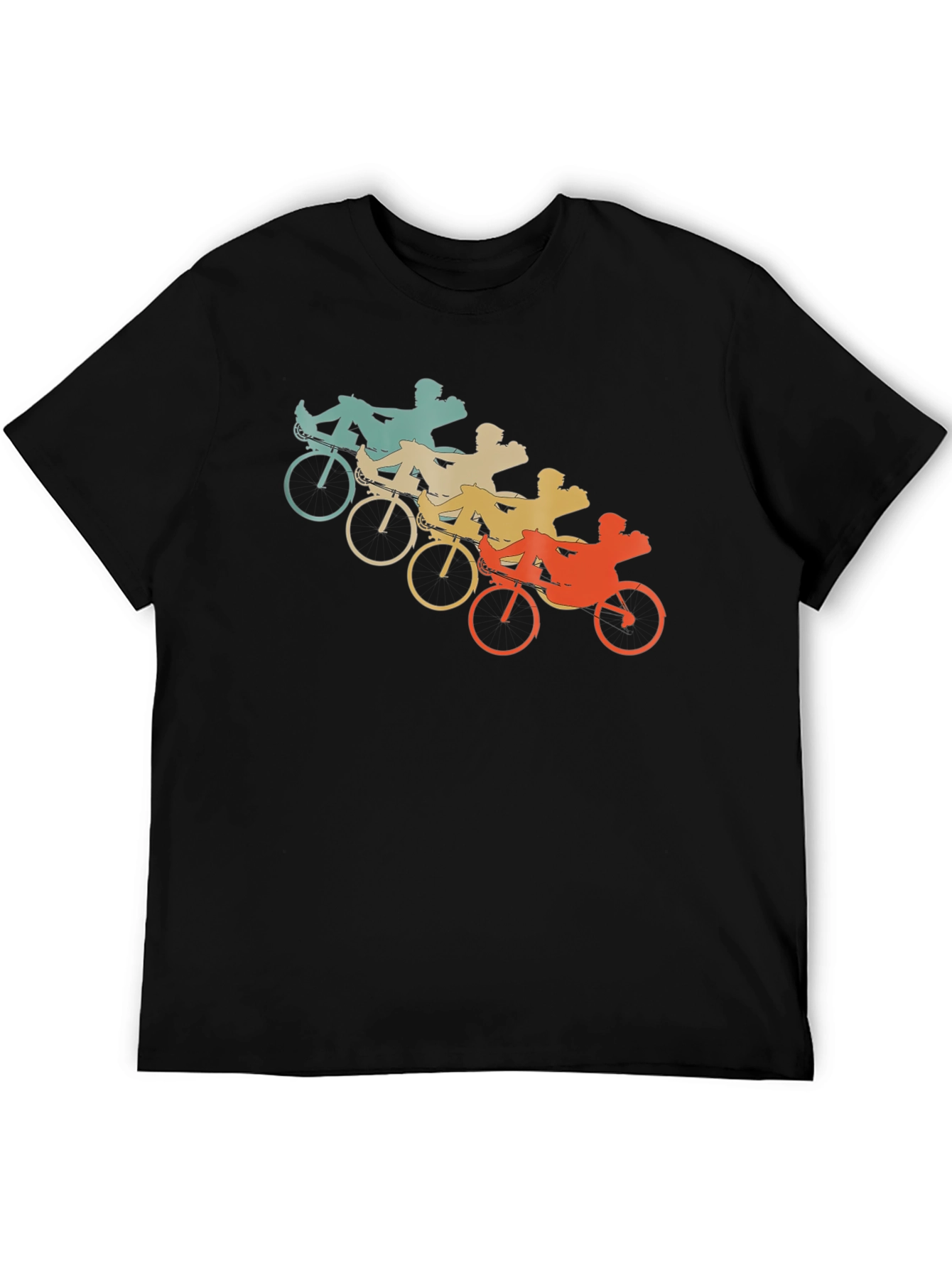 Recumbent Bike T-Shirt - Retro Cycling Tee