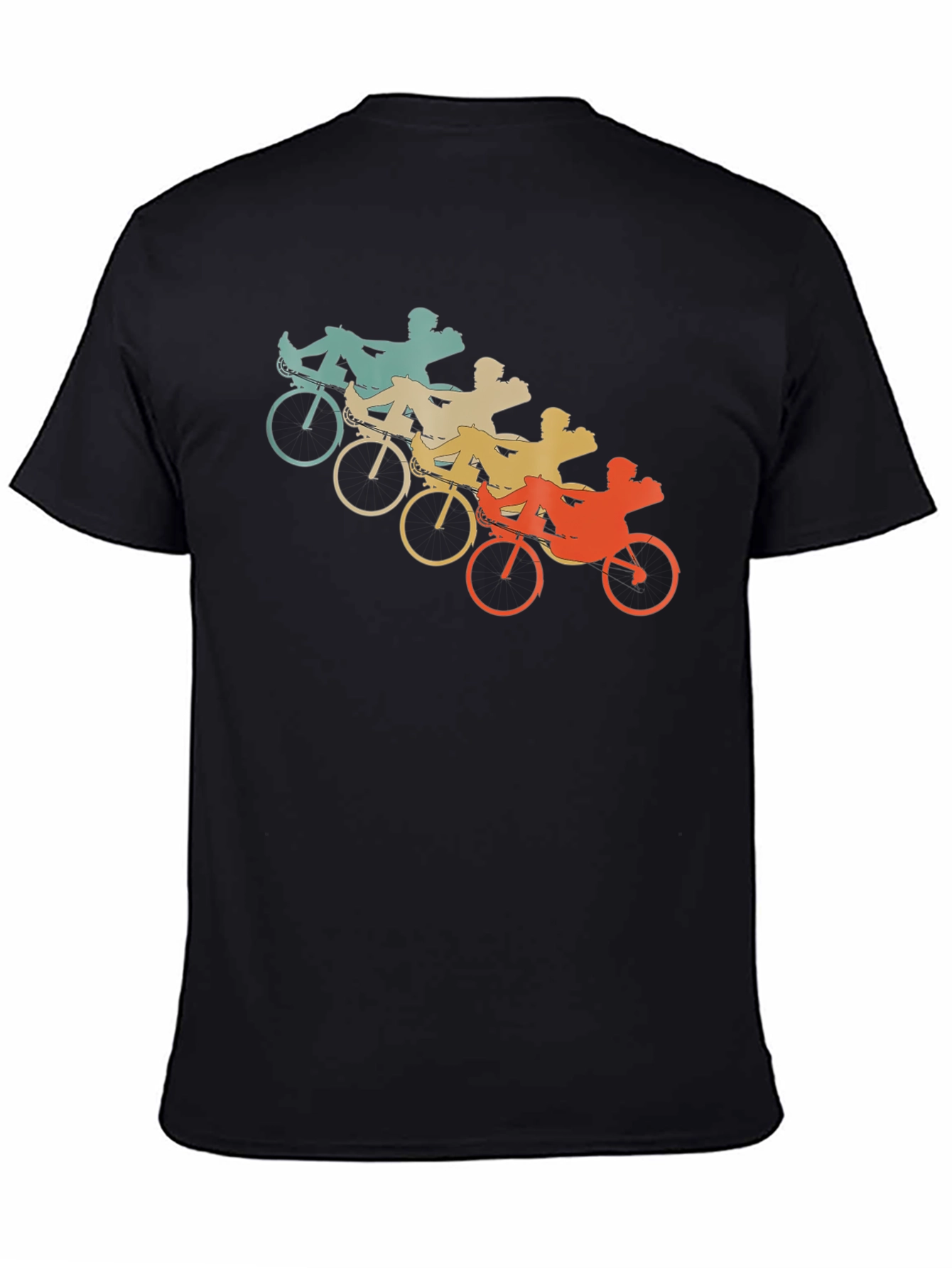 Recumbent Bike T-Shirt - Retro Cycling Tee