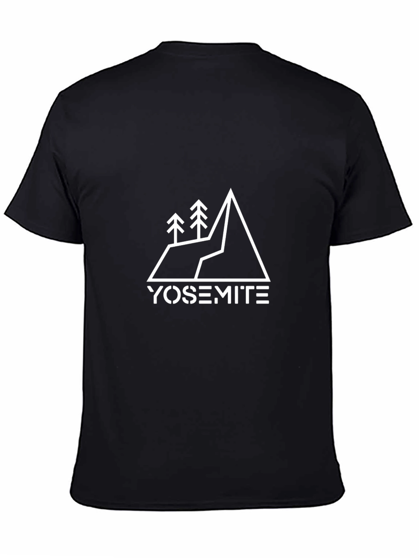 Yosemite Graphic T-Shirt - Black Cotton Tee