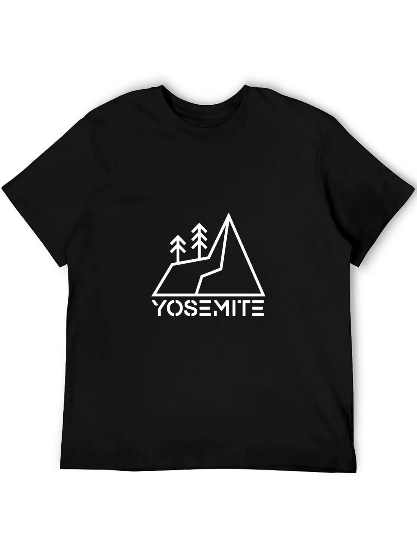 Yosemite Graphic T-Shirt - Black Cotton Tee