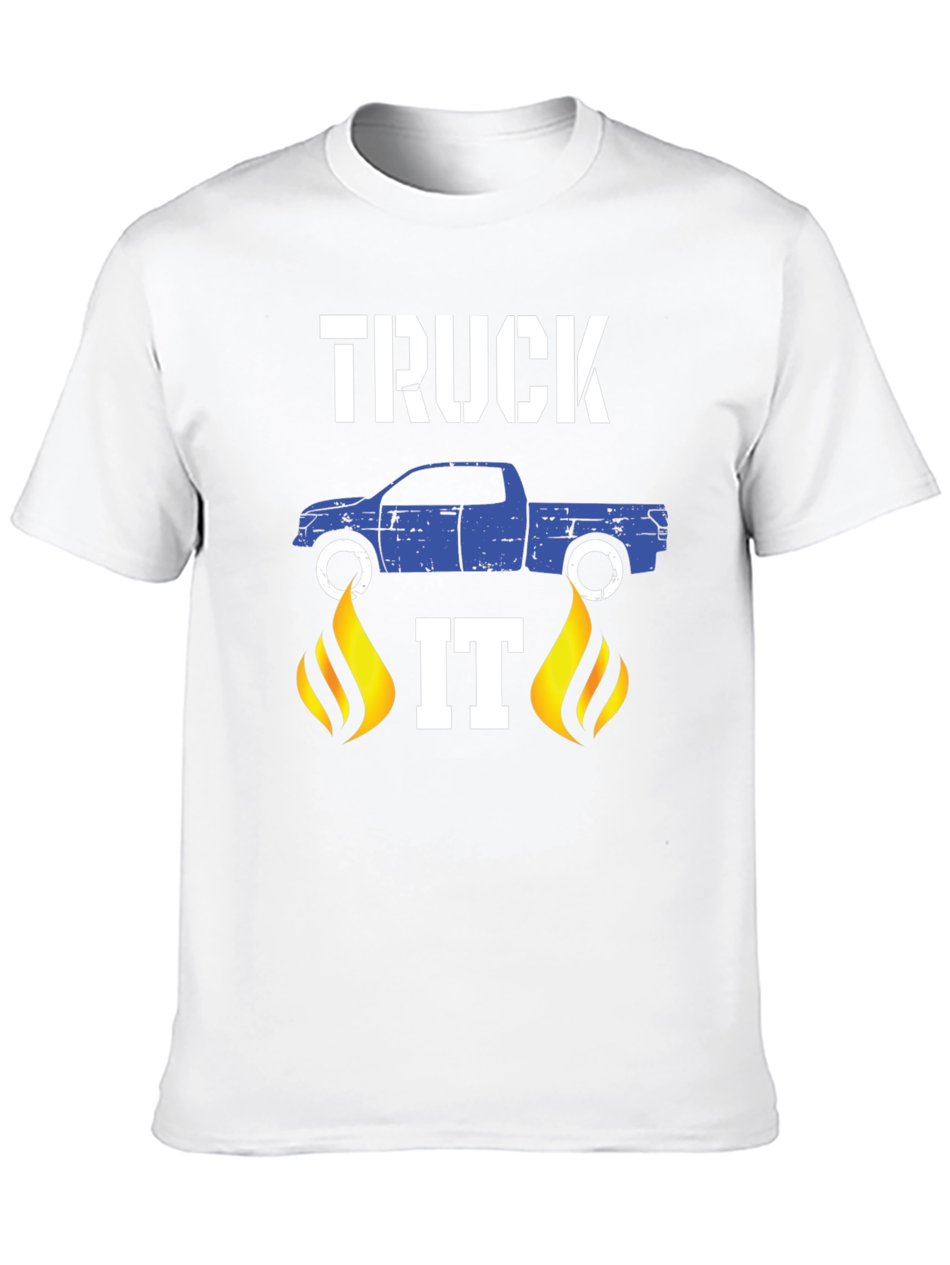 Truck It Graphic T-Shirt - Black Cotton Tee