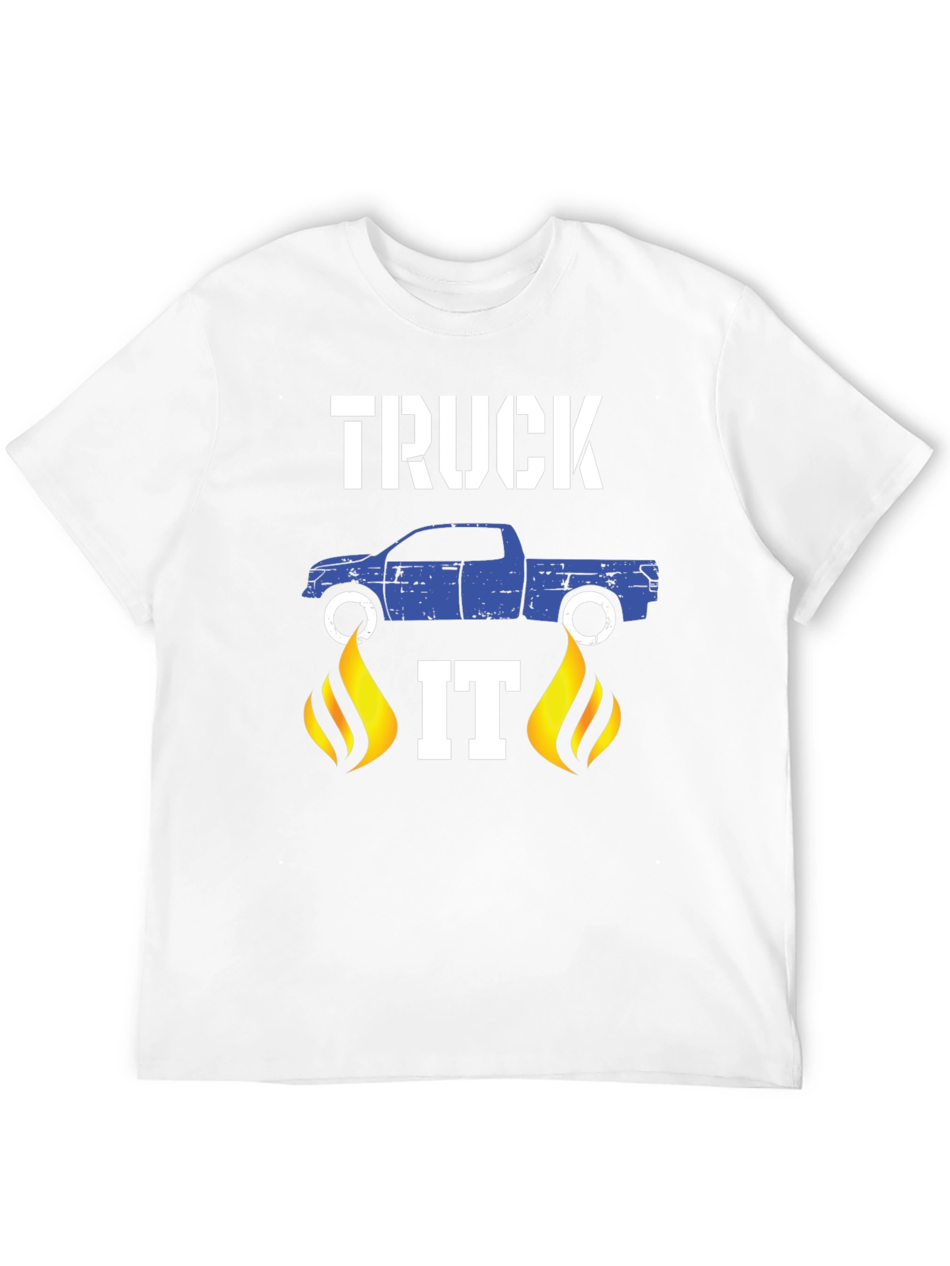 Truck It Graphic T-Shirt - Black Cotton Tee
