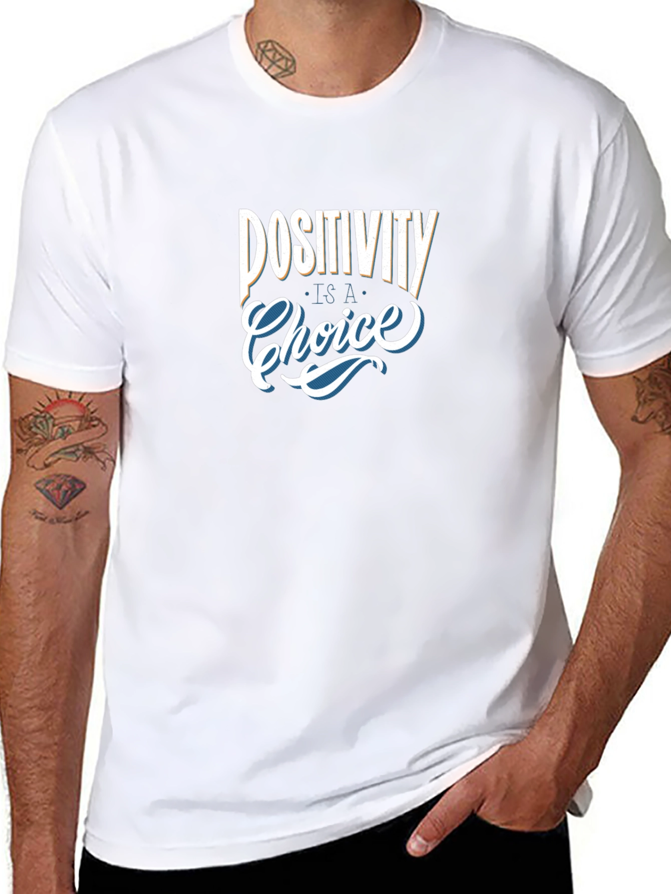 Positivity is a Choice Graphic Tee