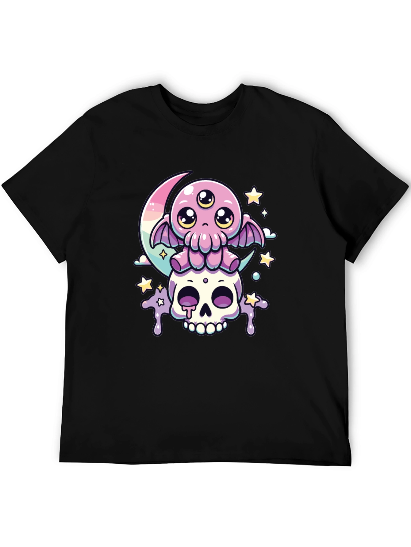 Cute Octopus Skull T-Shirt