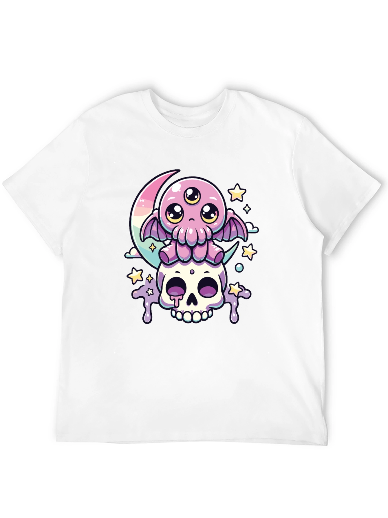 Cute Octopus Skull T-Shirt