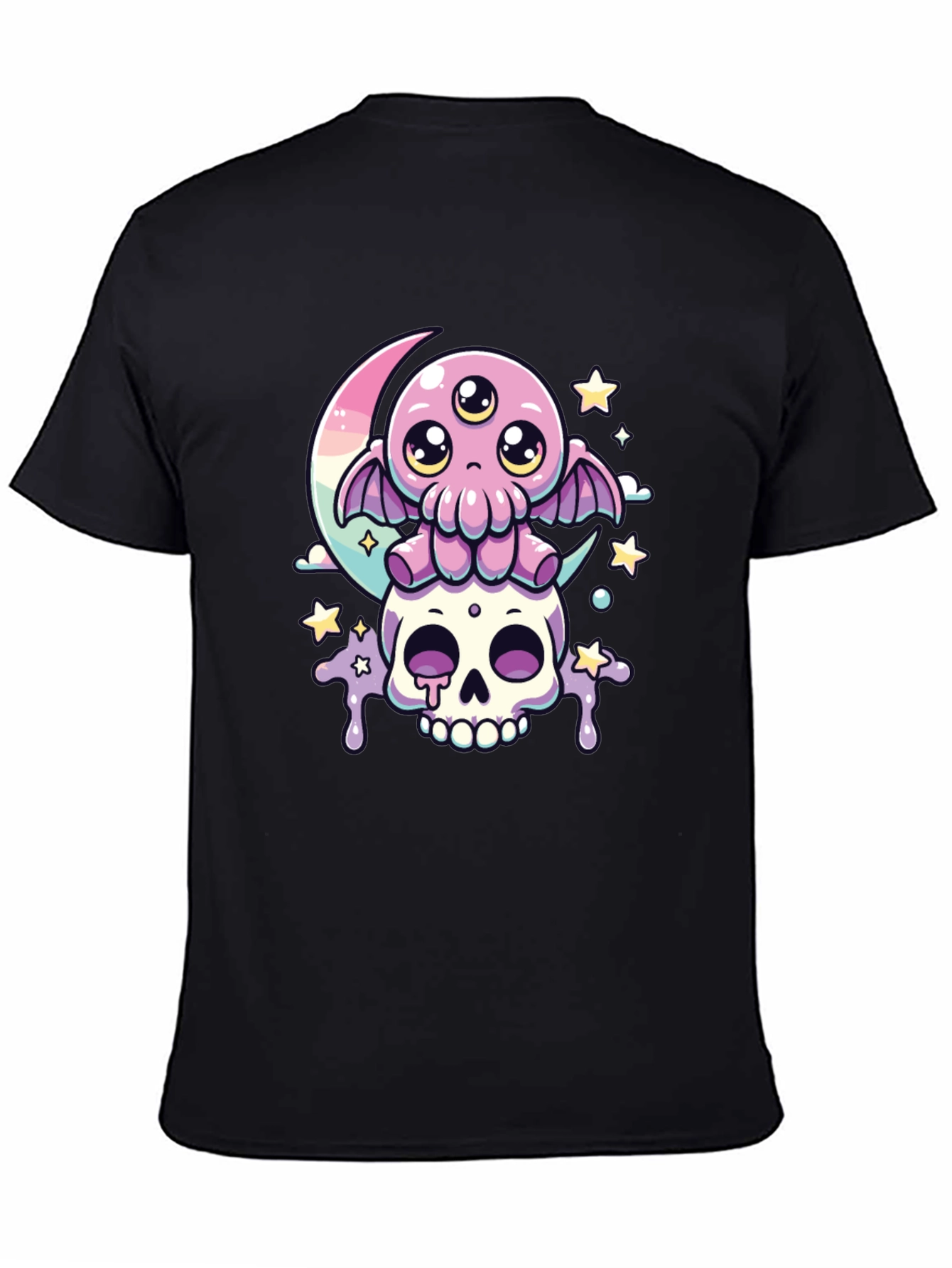 Cute Octopus Skull T-Shirt
