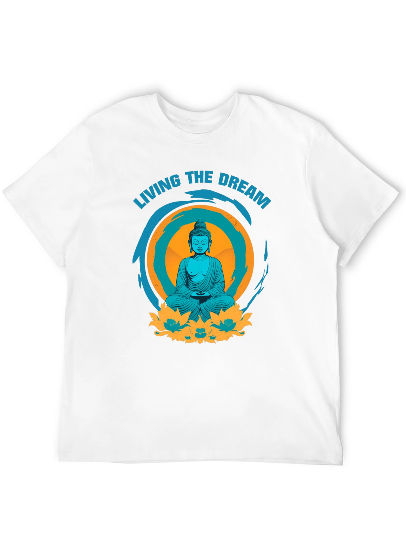 Living the Dream Buddha Graphic Tee