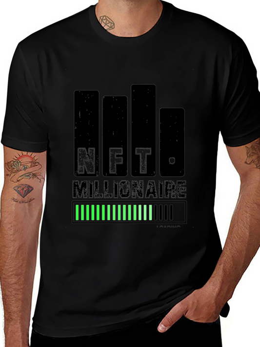 NFT Millionaire Loading T-Shirt - Crypto Investor Tee