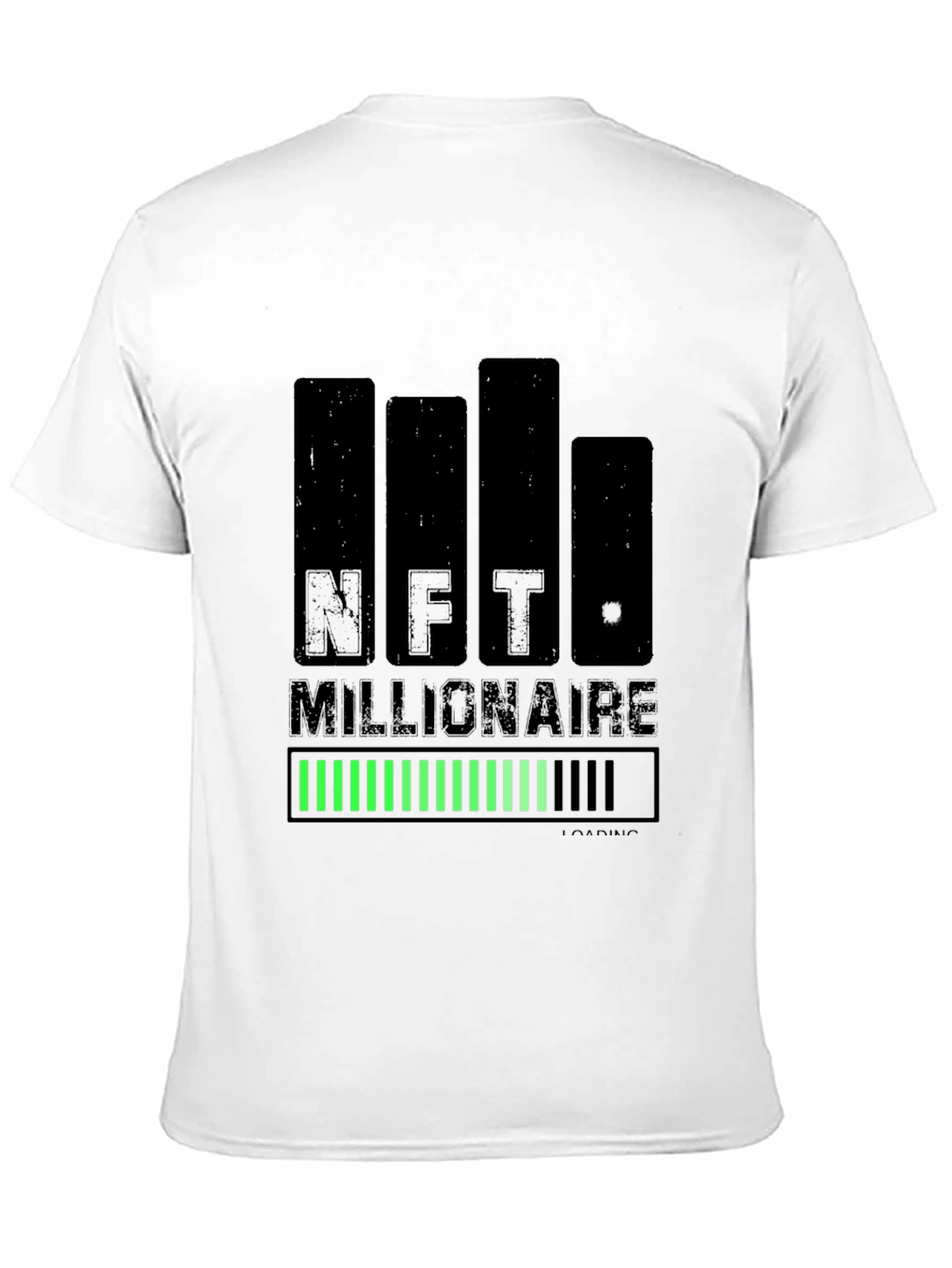 NFT Millionaire Loading T-Shirt - Crypto Investor Tee