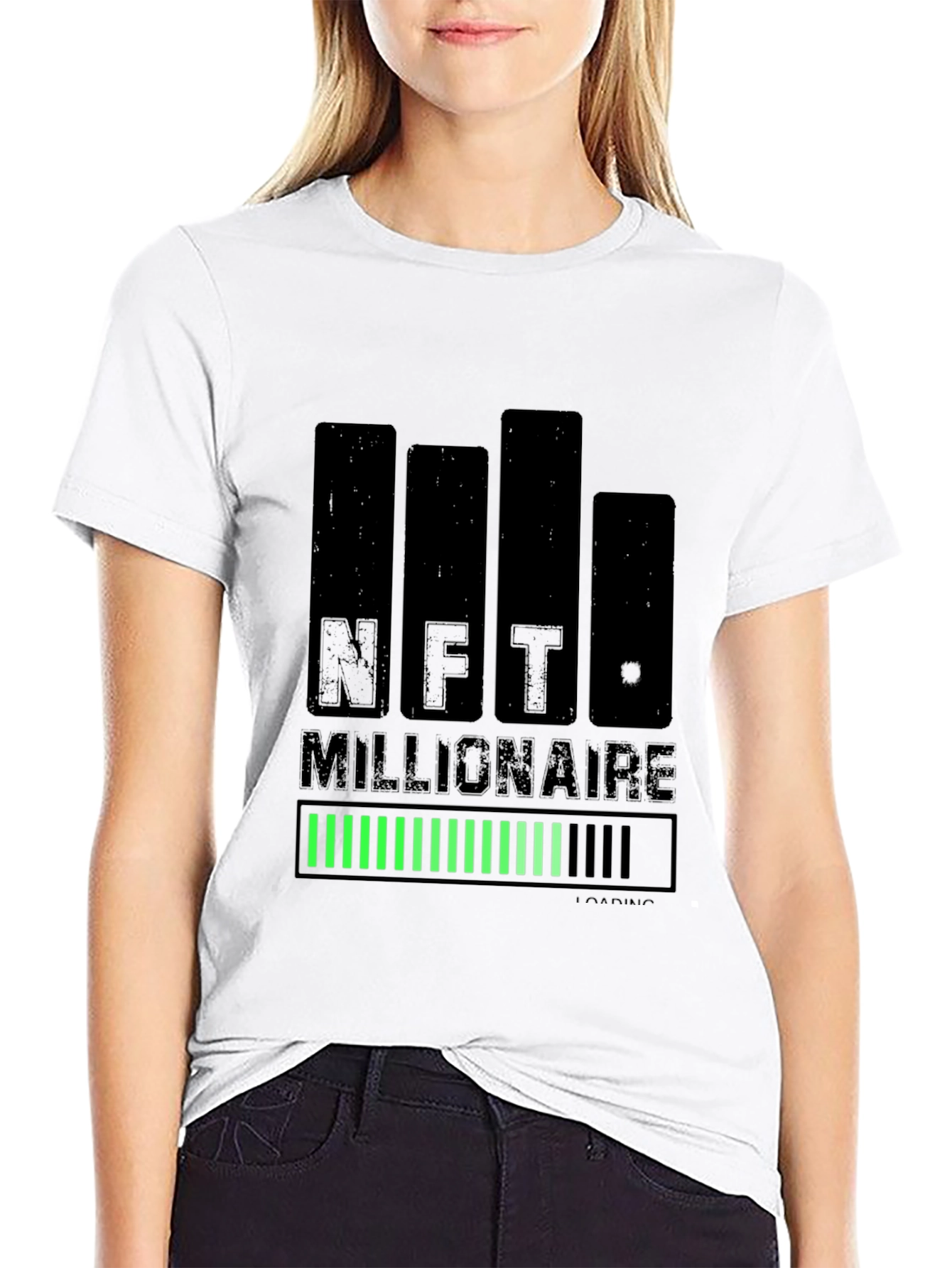 NFT Millionaire Loading T-Shirt - Crypto Investor Tee