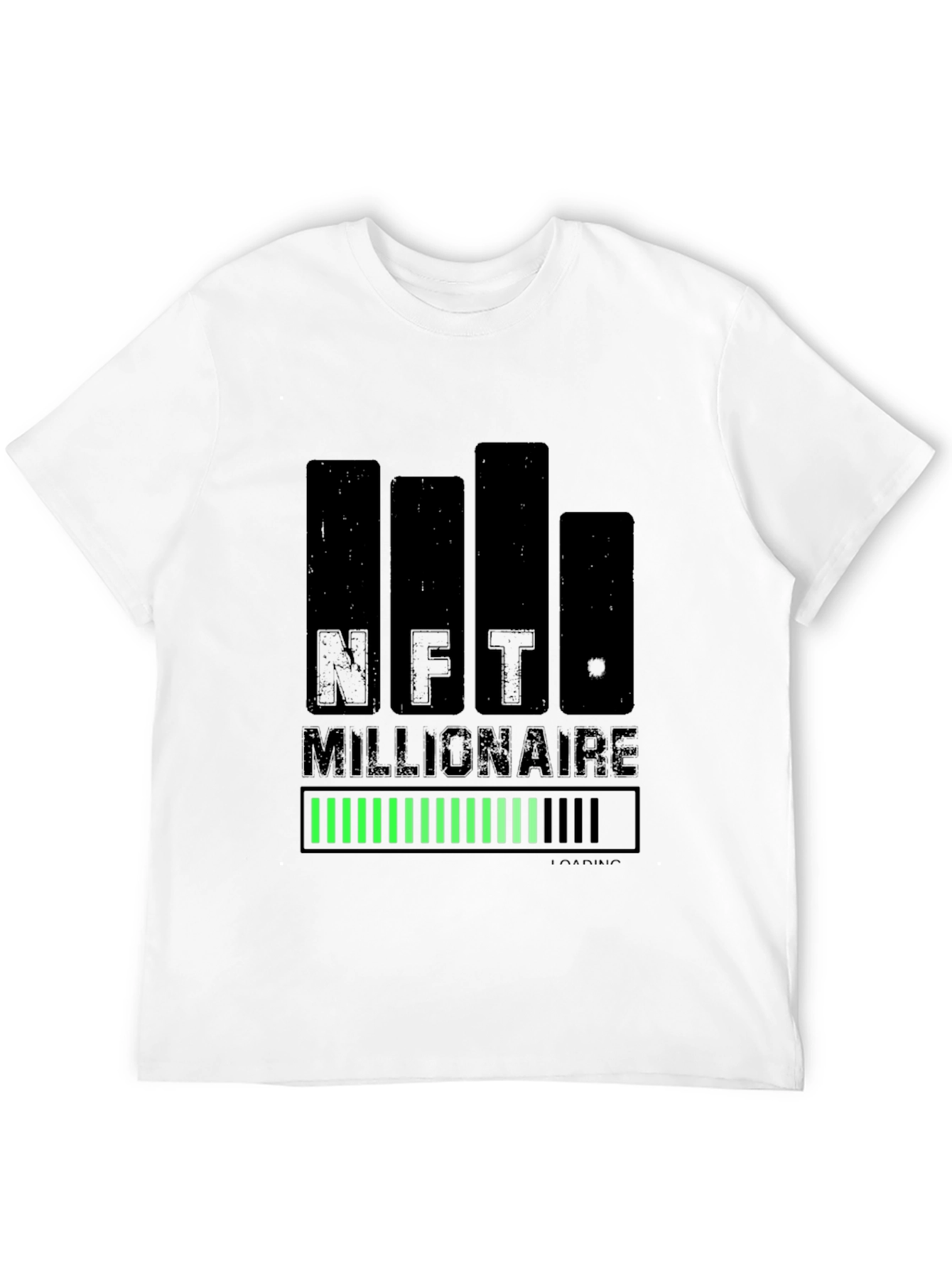 NFT Millionaire Loading T-Shirt - Crypto Investor Tee