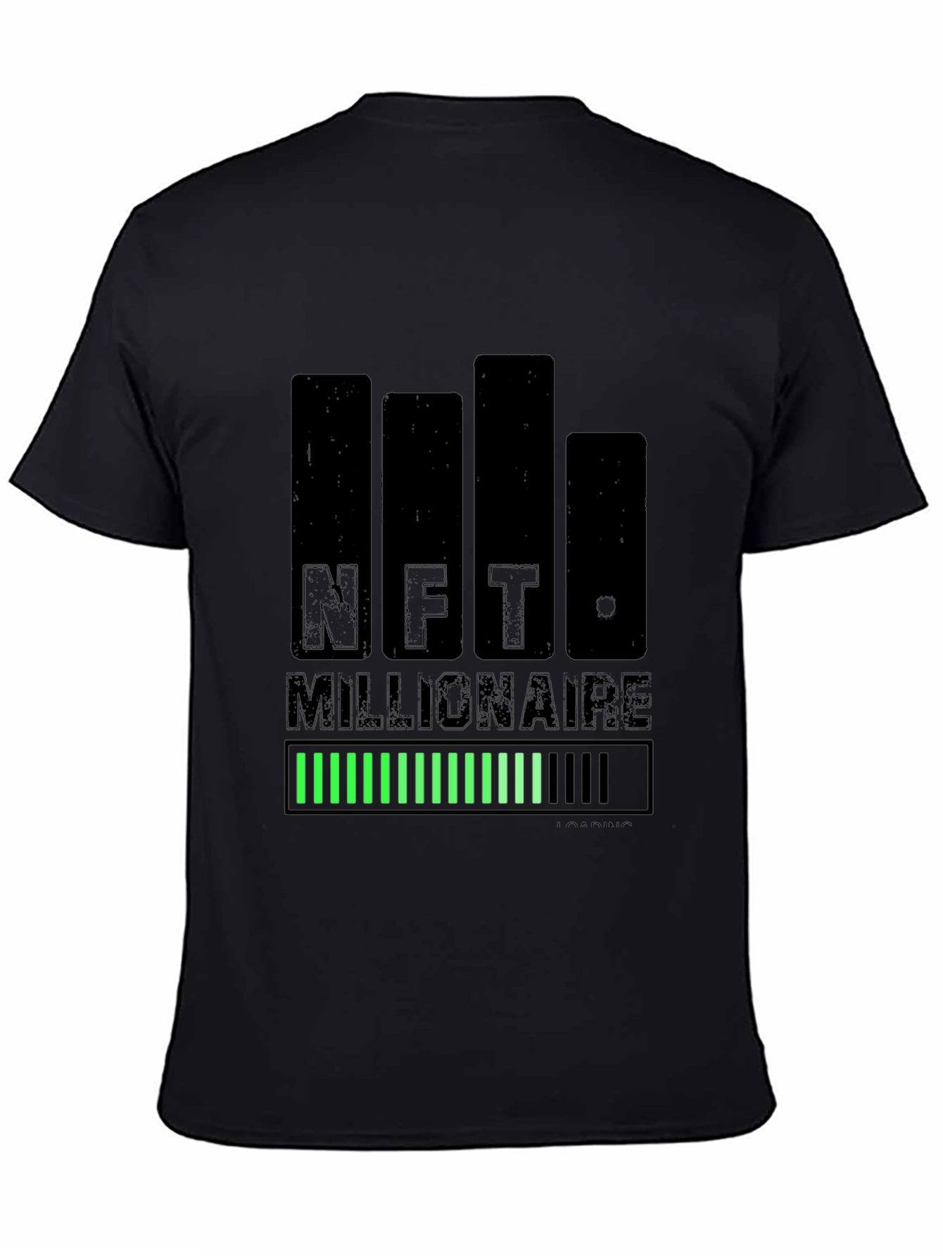 NFT Millionaire Loading T-Shirt - Crypto Investor Tee