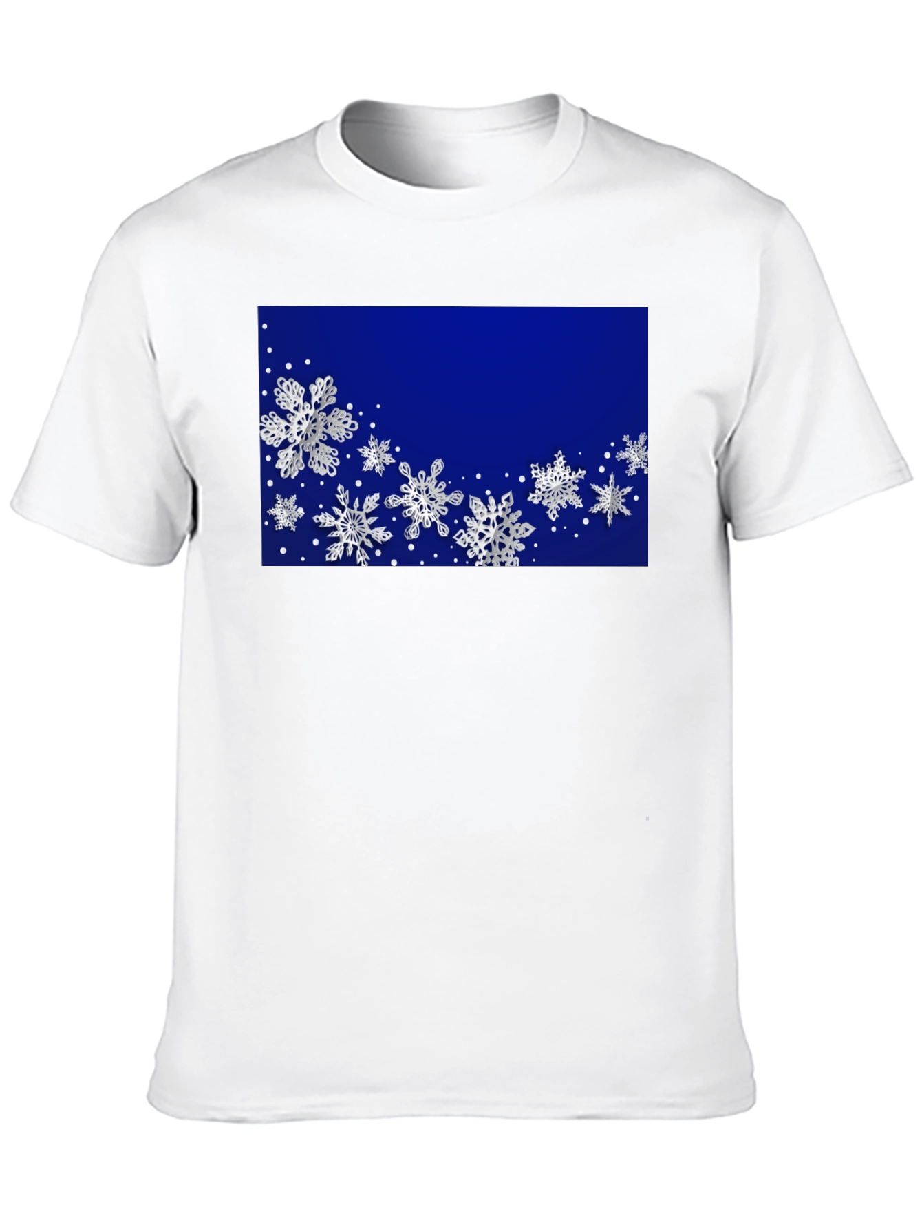 Snowflake Holiday T-Shirt - Festive Winter Wear