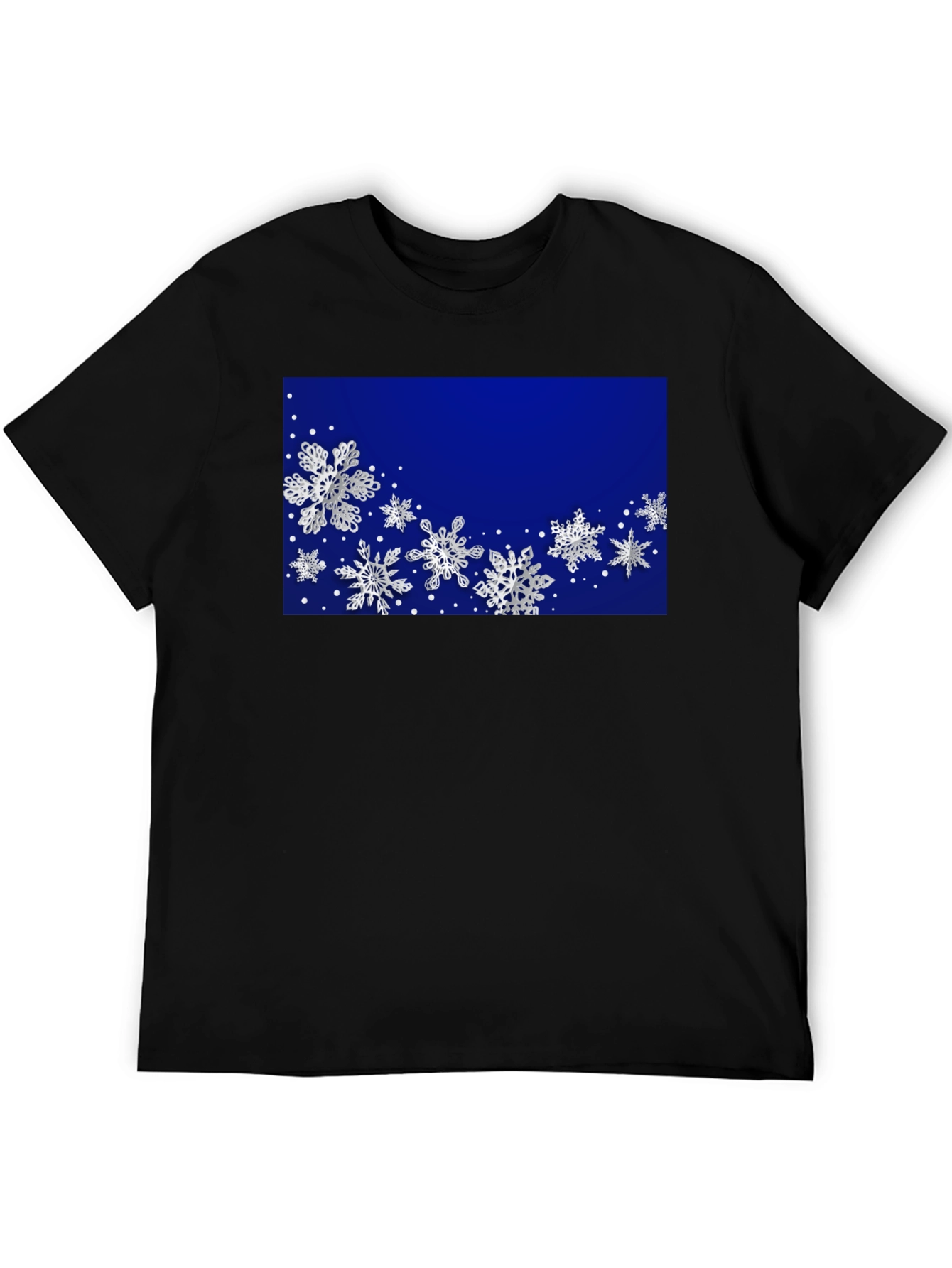 Snowflake Holiday T-Shirt - Festive Winter Wear