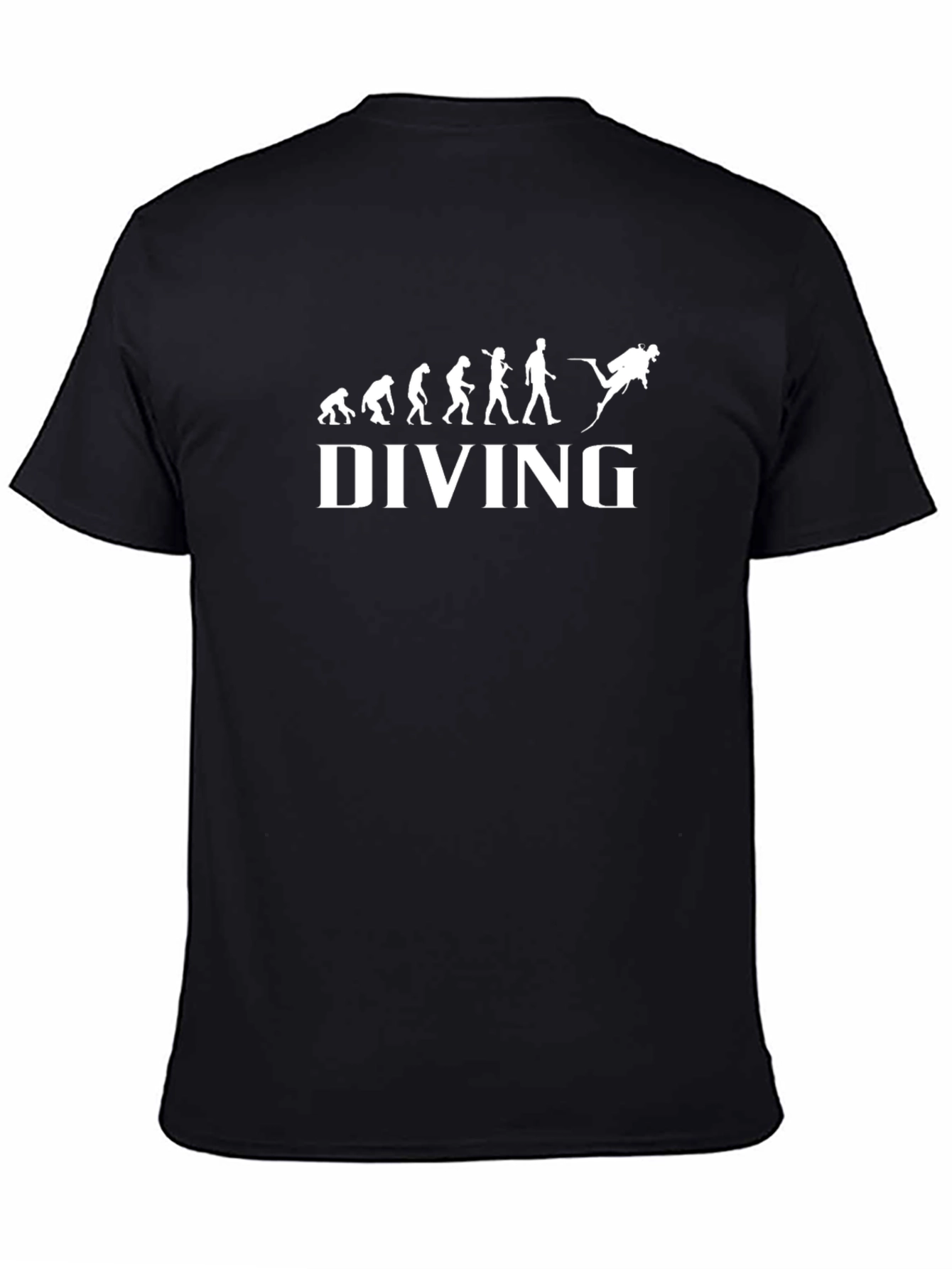 Diving Evolution T-Shirt - Scuba Diver Tee