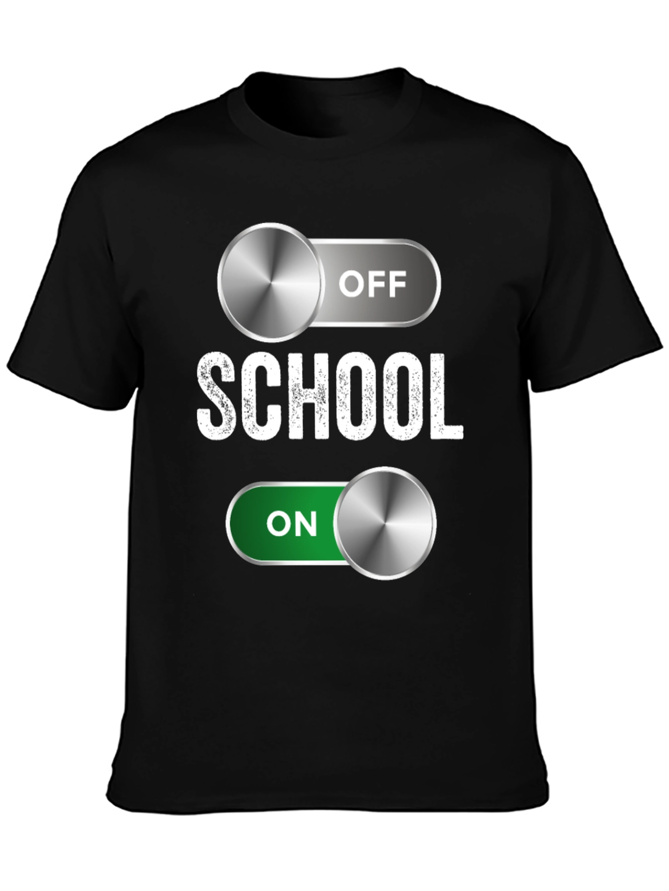 Schools Out! Toggle Switch Graphic T-Shirt