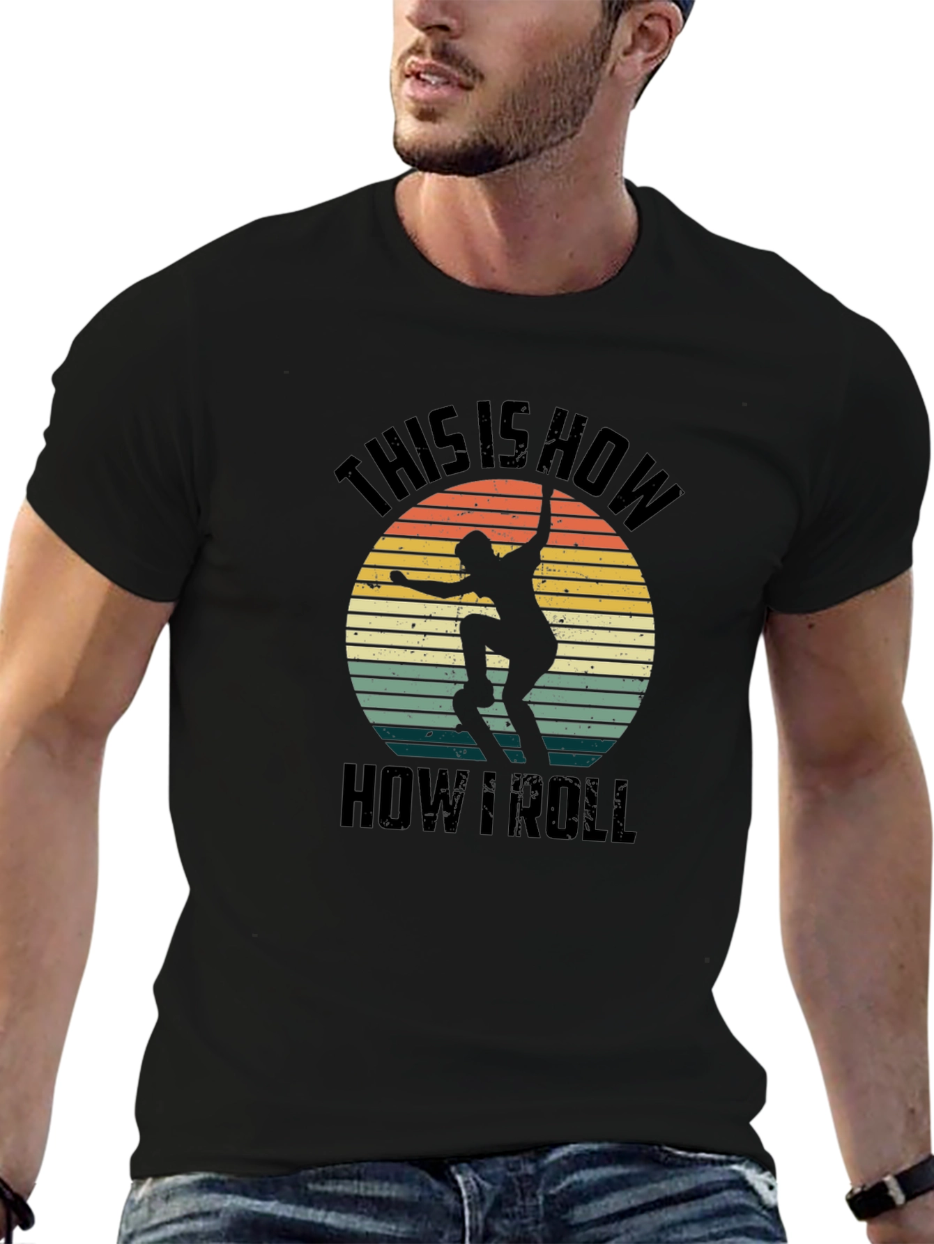 This Is How I Roll Skateboarder T-Shirt